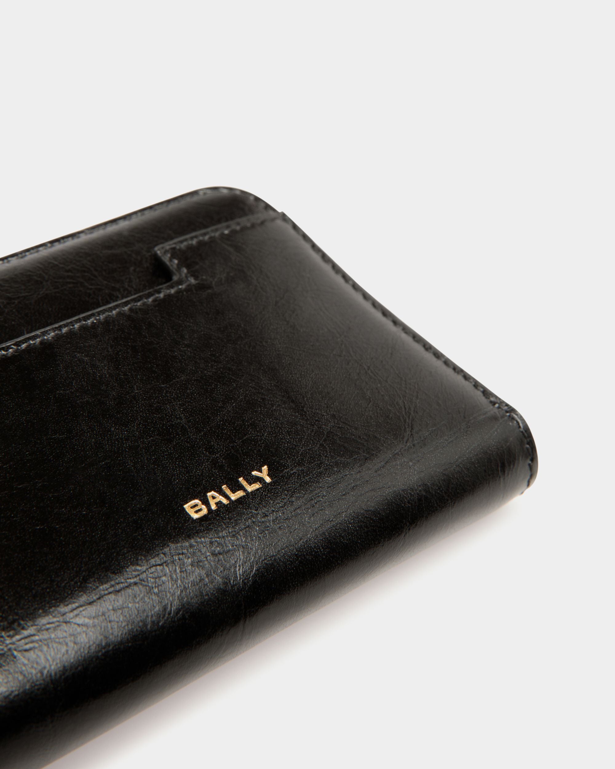 Easy Bally Bifold In Black Leather - Men's - Bally - 04