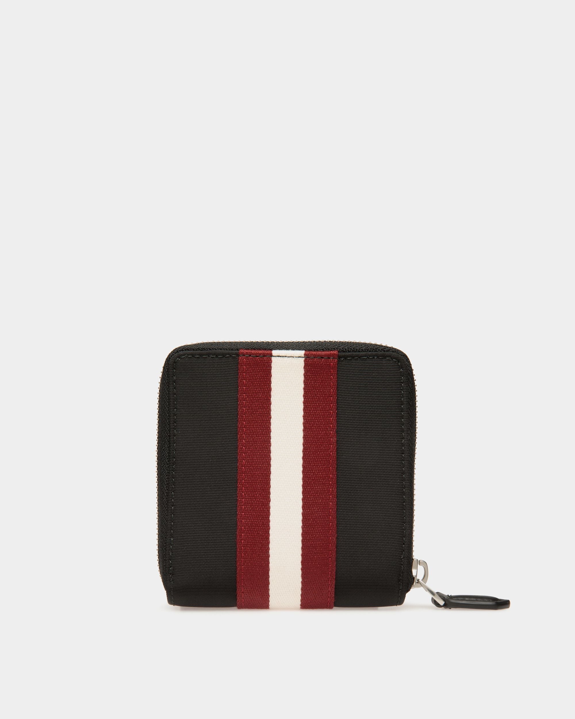 Code Bifold Wallet in Black Nylon - Men's - Bally - 02