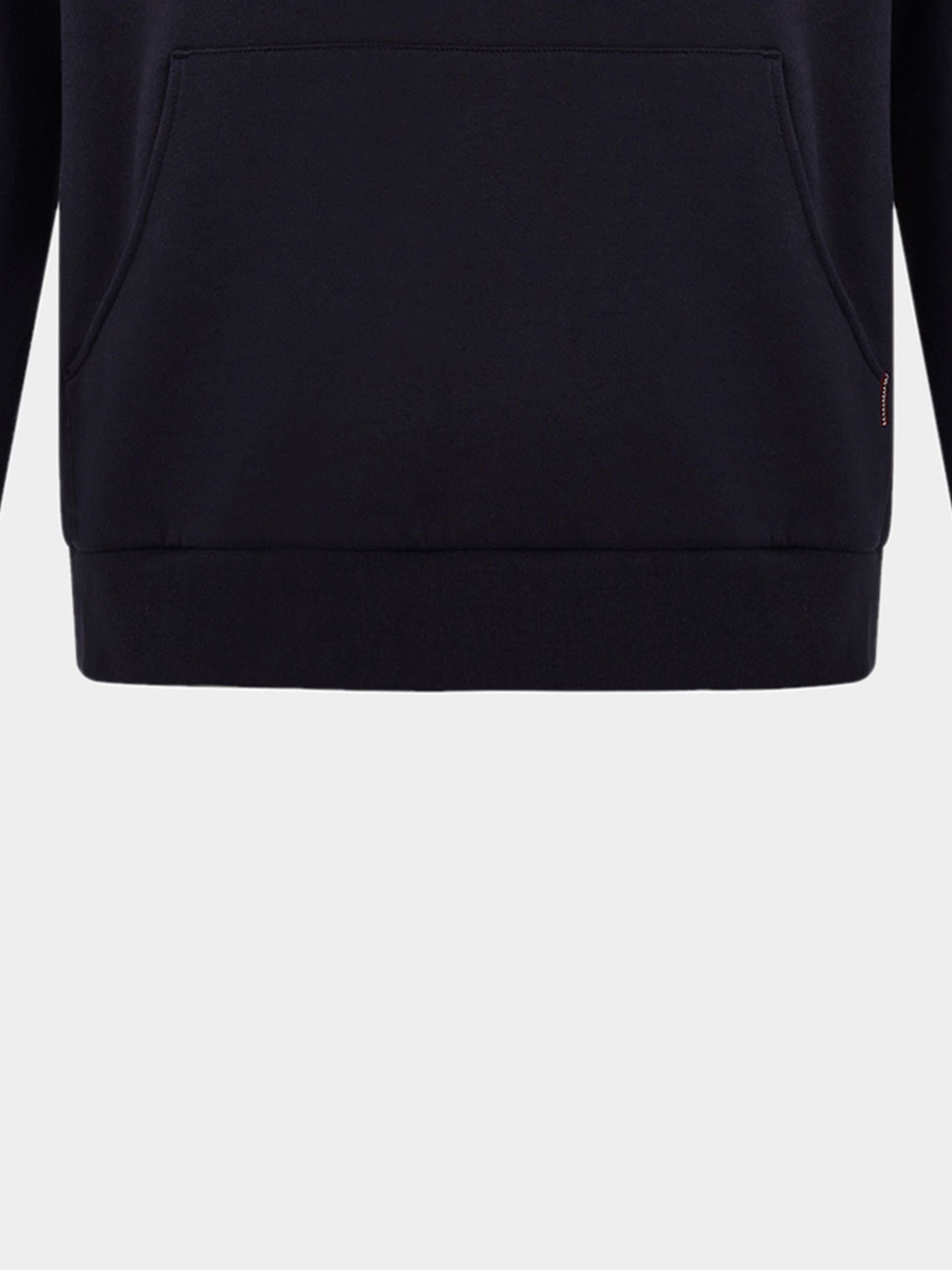 Men's Blue Hooded Sweatshirt - Men's - Bally - 04