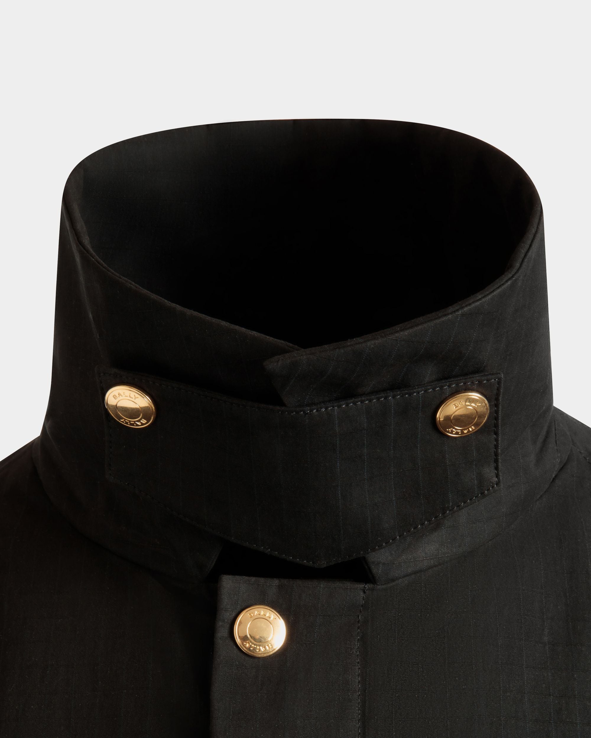 Parka in Black Nylon - Men's - Bally - 02
