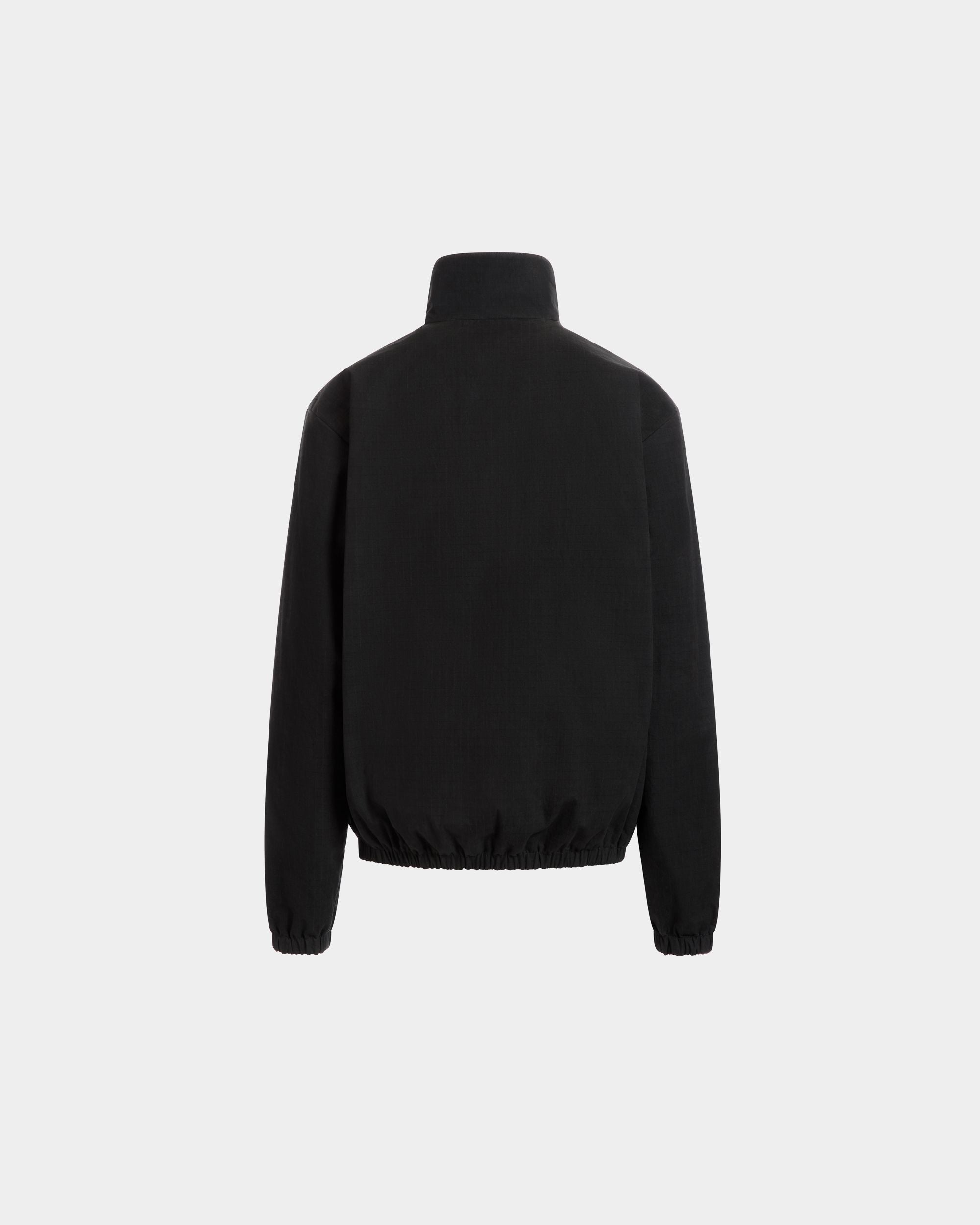 Reversible Bomber in a Black Cotton Blend - Men's - Bally - 07
