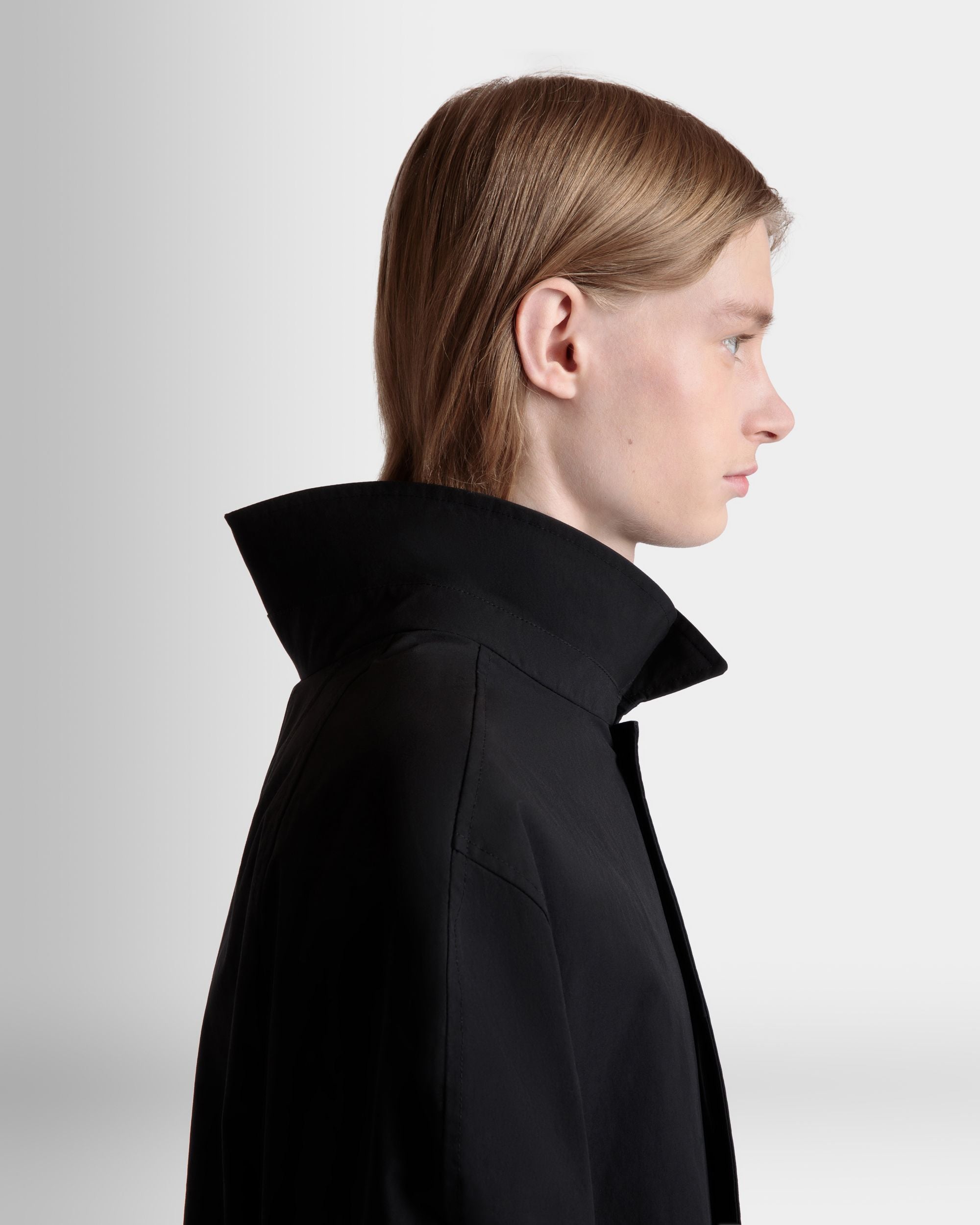 Coat in Black Polyester - Men's - Bally - 03