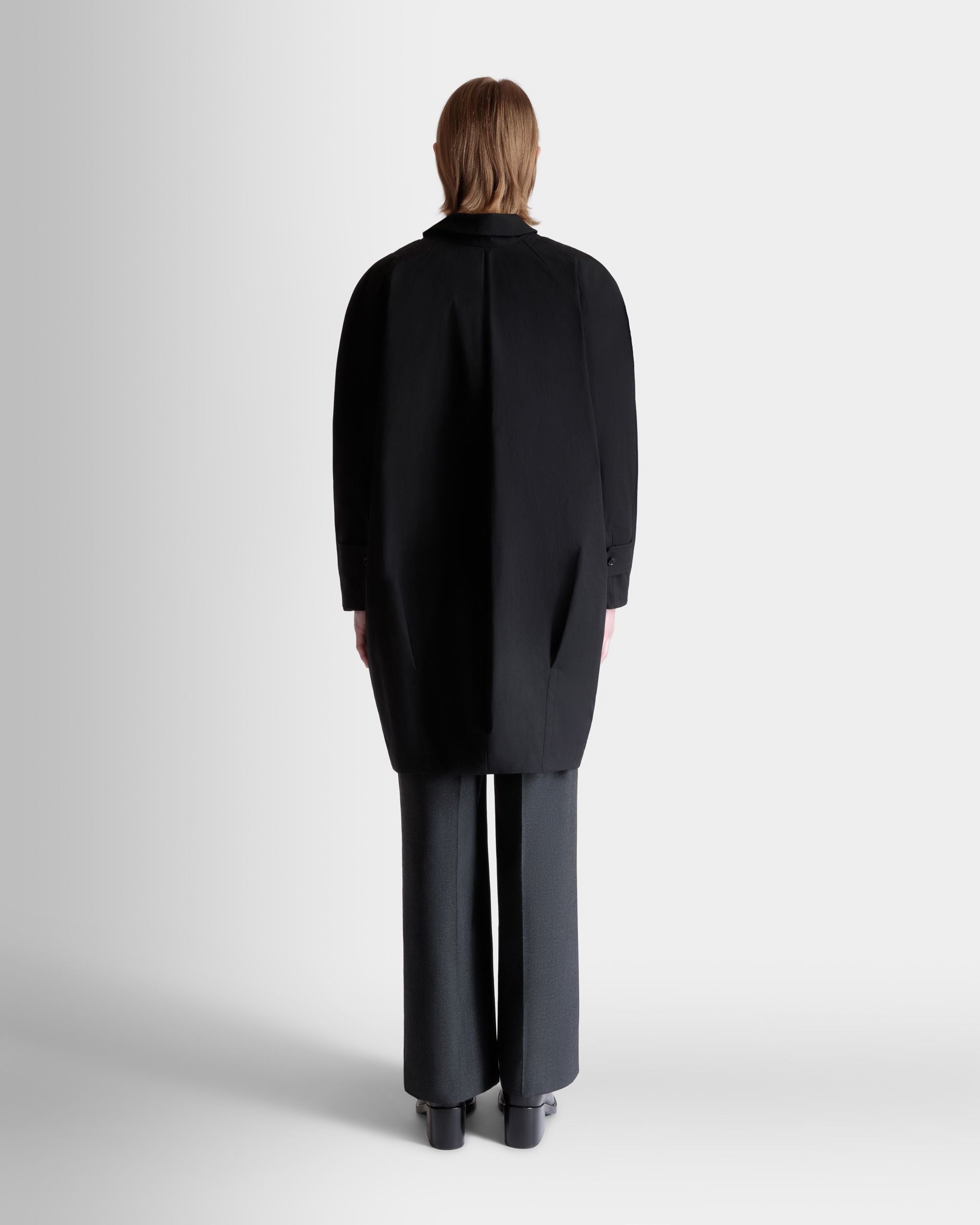 Coat in Black Polyester - Men's - Bally - 06