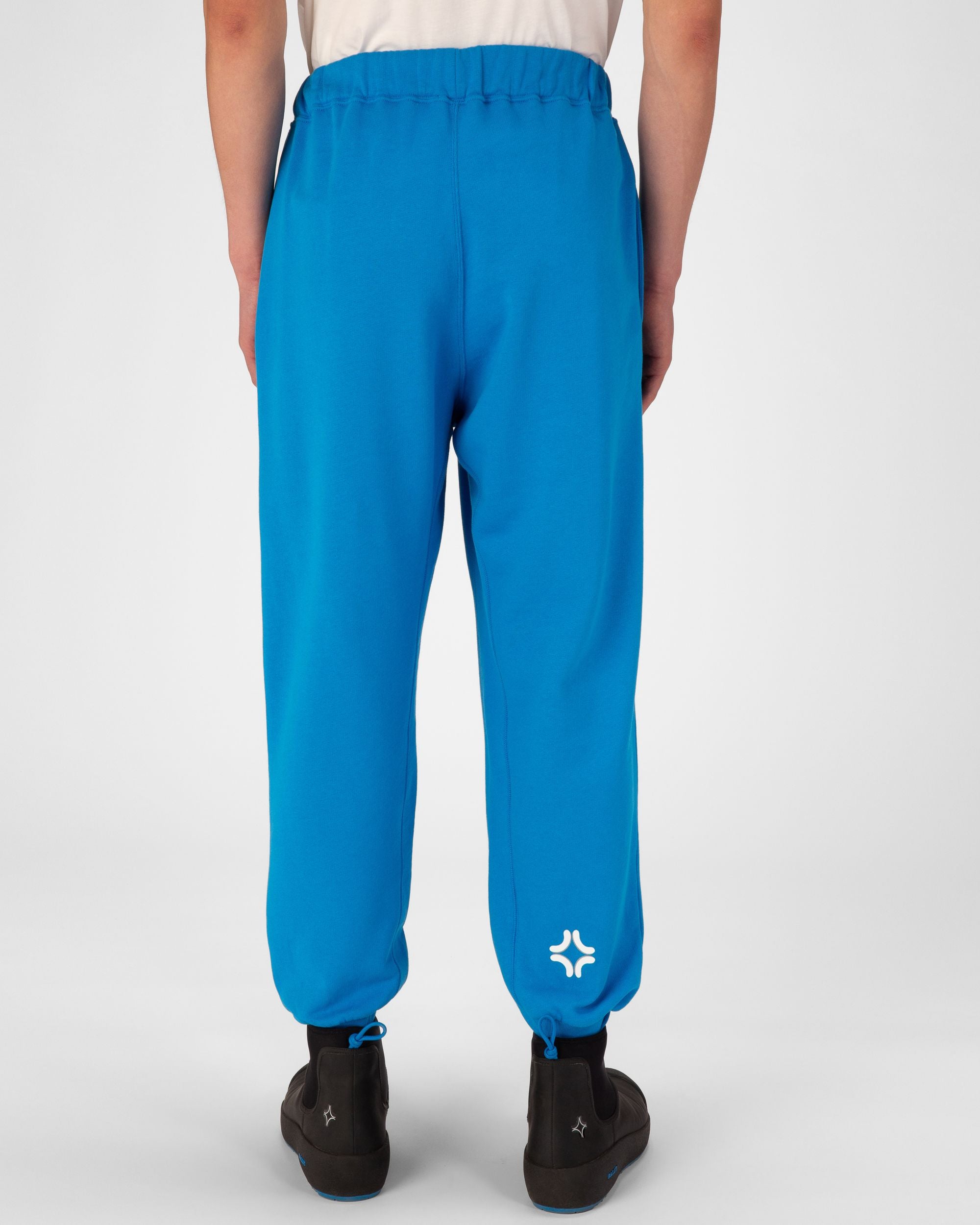 Organic Cotton Joggers In Blue - Men's - Bally - 04