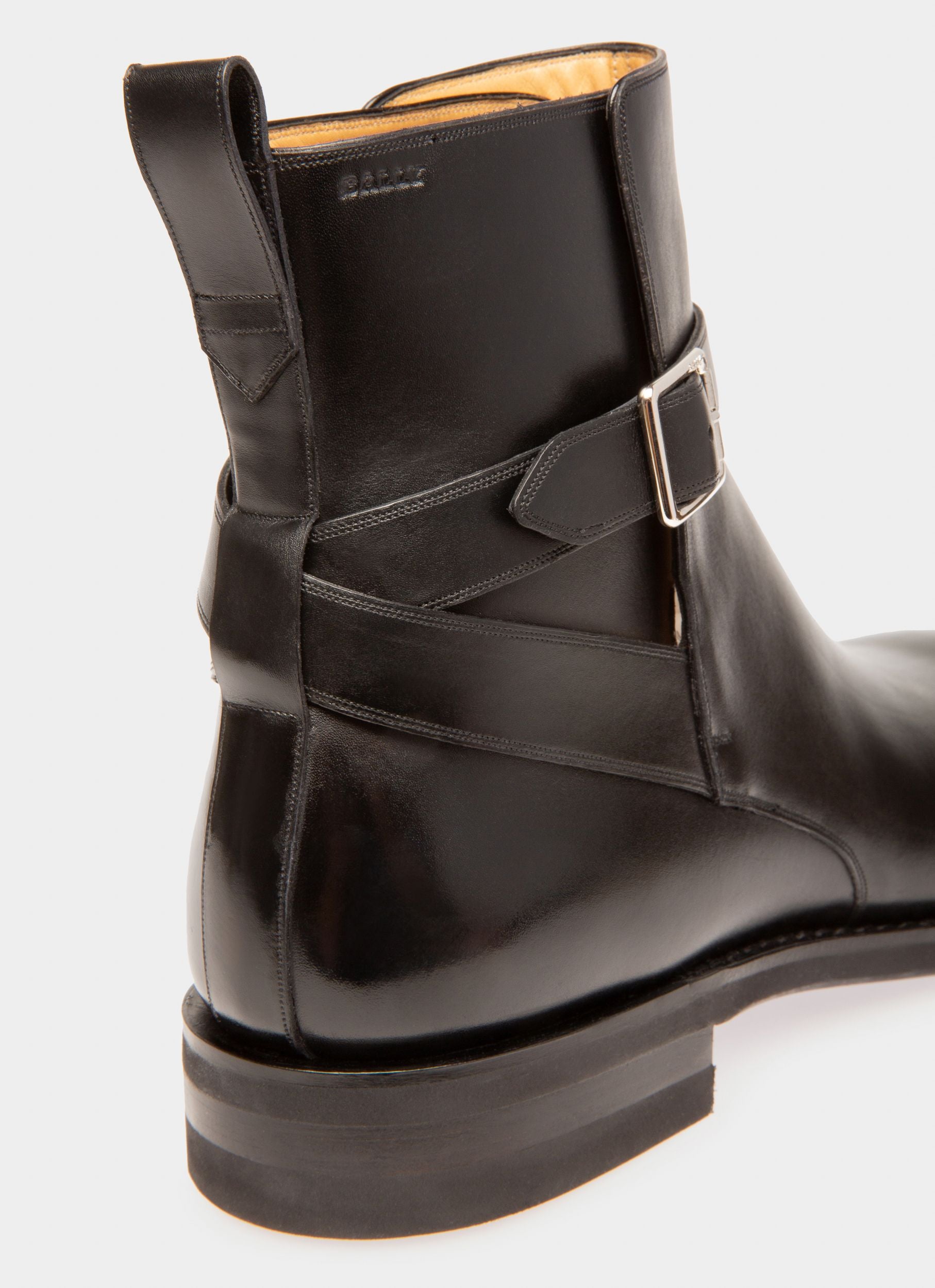Scribe Novo Booties In Black Leather - Men's - Bally - 06