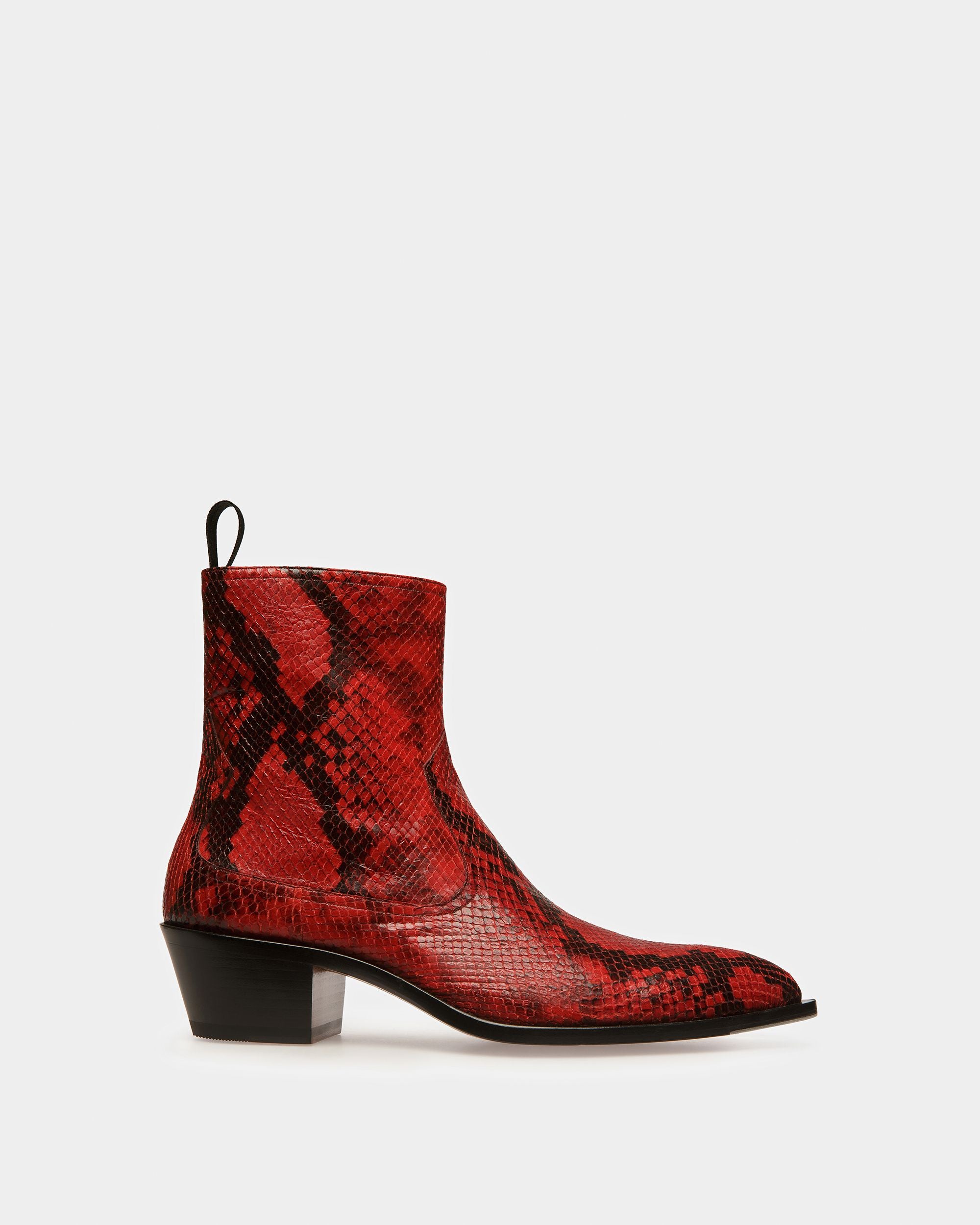 Gaiman Booties In Python Print - Men's - Bally - 01