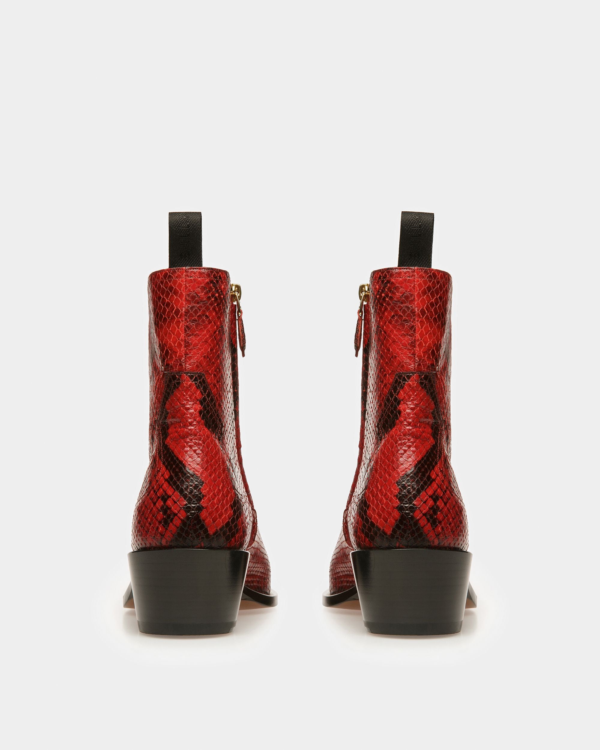 Gaiman Booties In Python Print - Men's - Bally - 04
