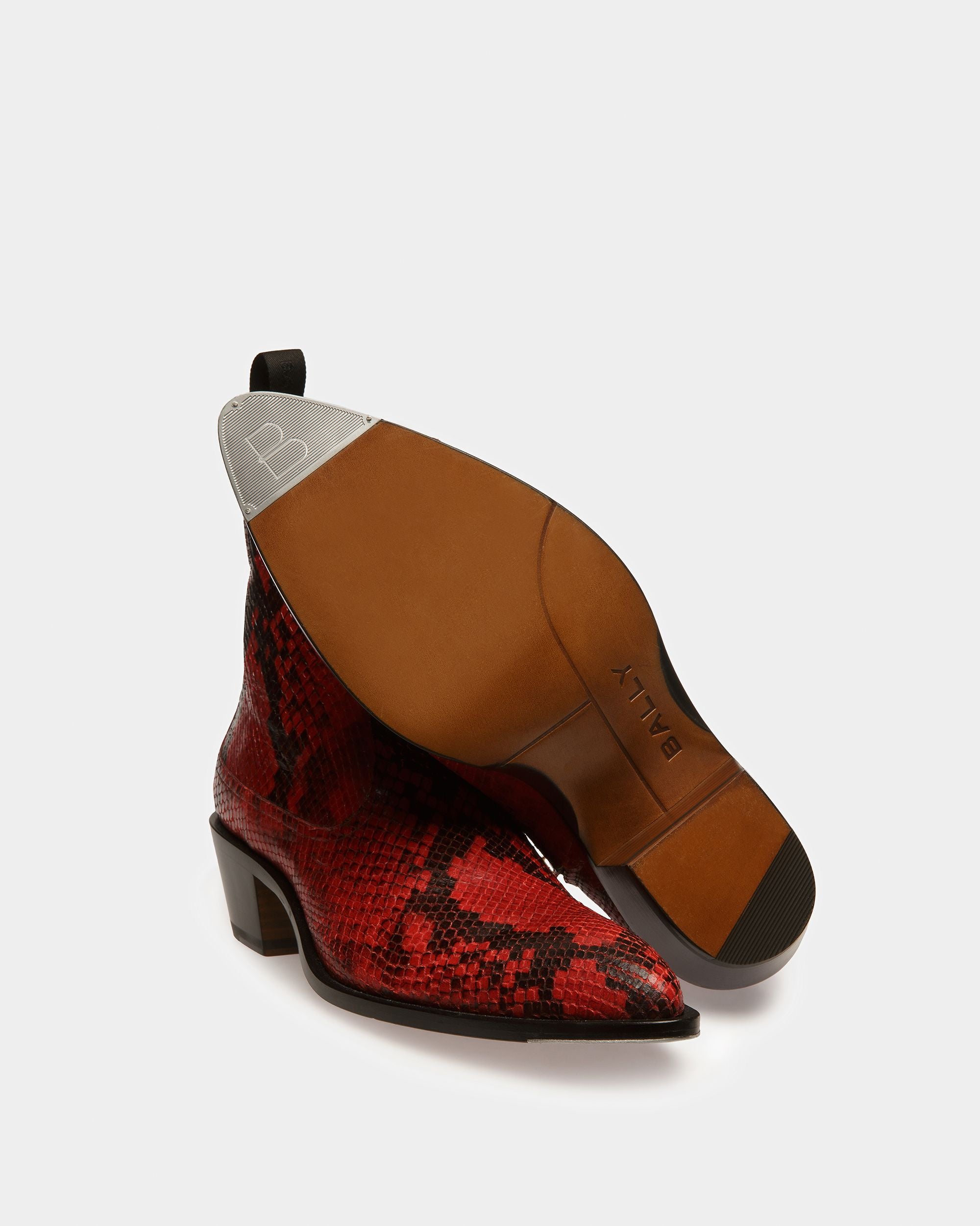 Gaiman Booties In Python Print - Men's - Bally - 05