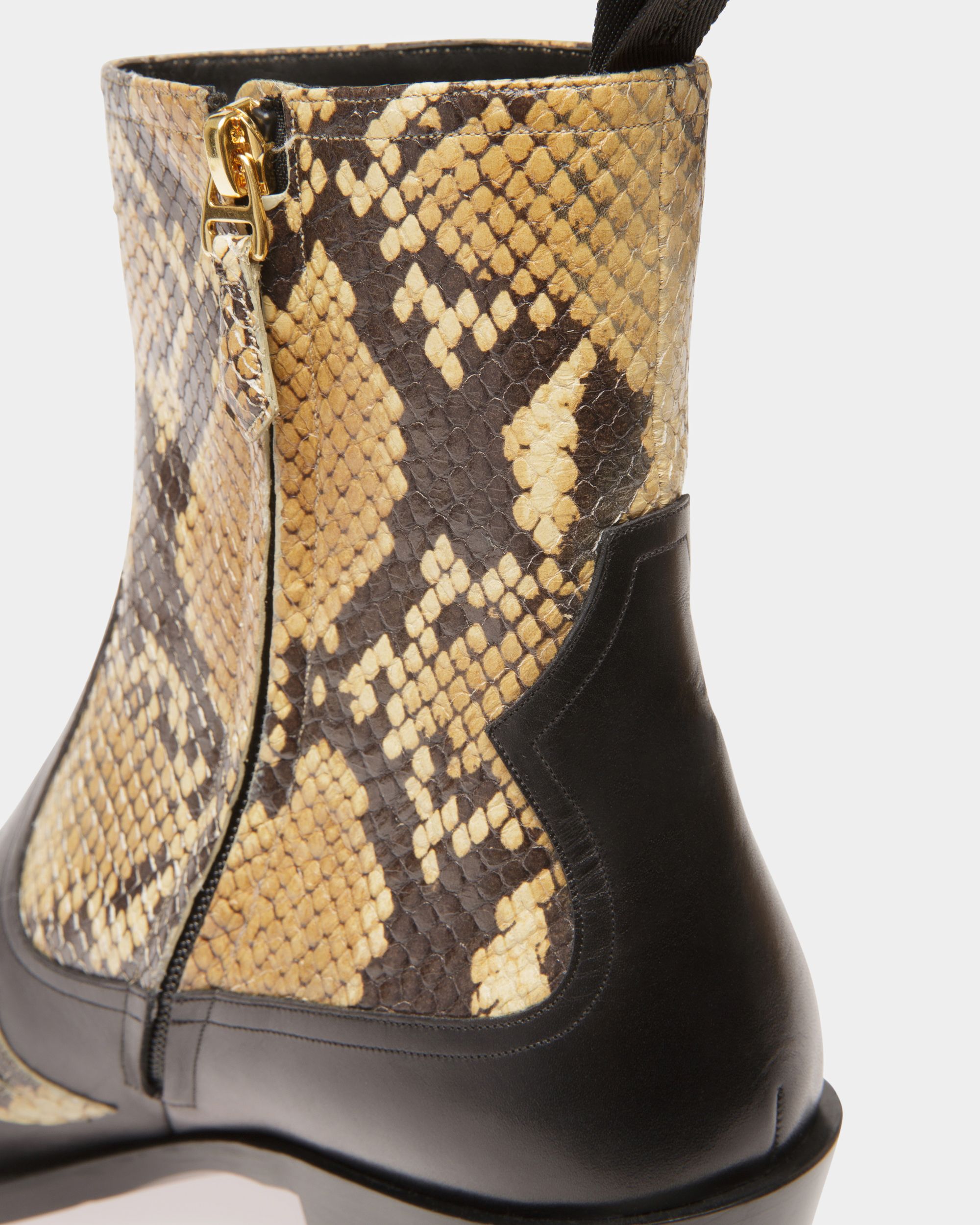 Vegas Bootie In Black - Men's - Bally - 05
