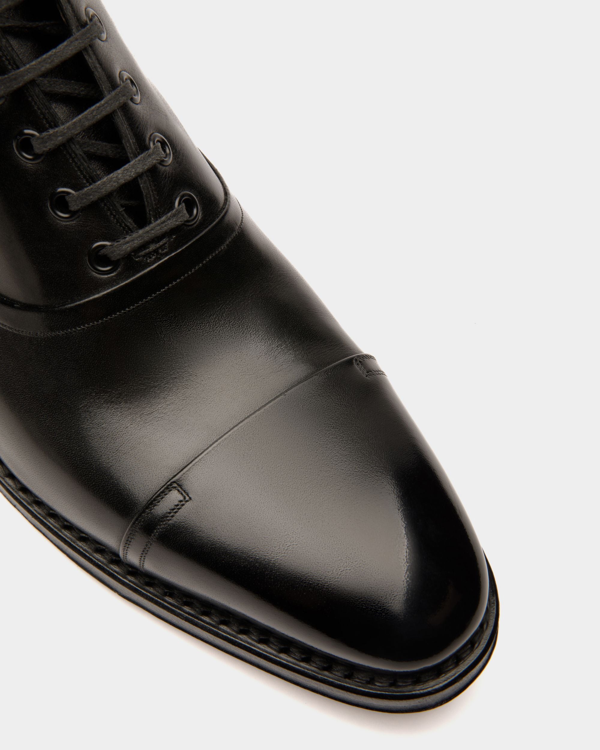 Scribe Booties In Black Leather - Men's - Bally - 04