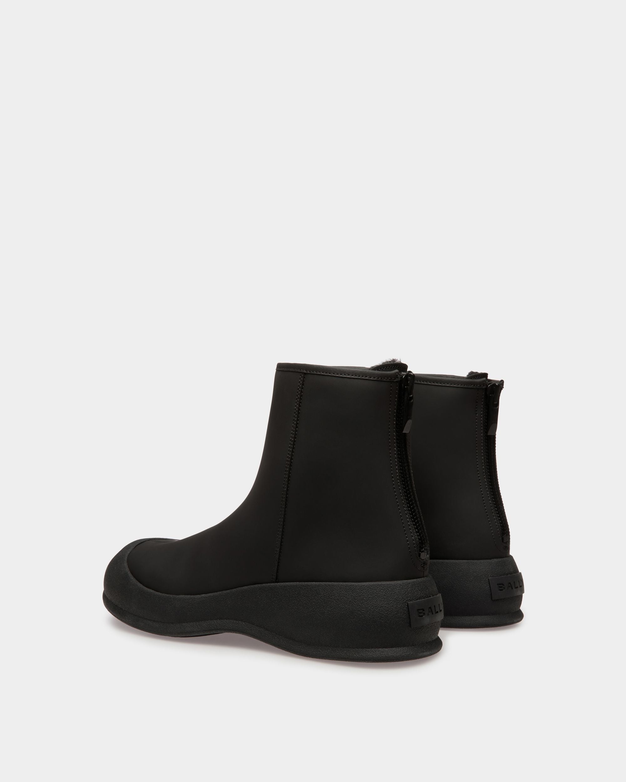 Frei Snow Boots In Black Leather - Men's - Bally - 04