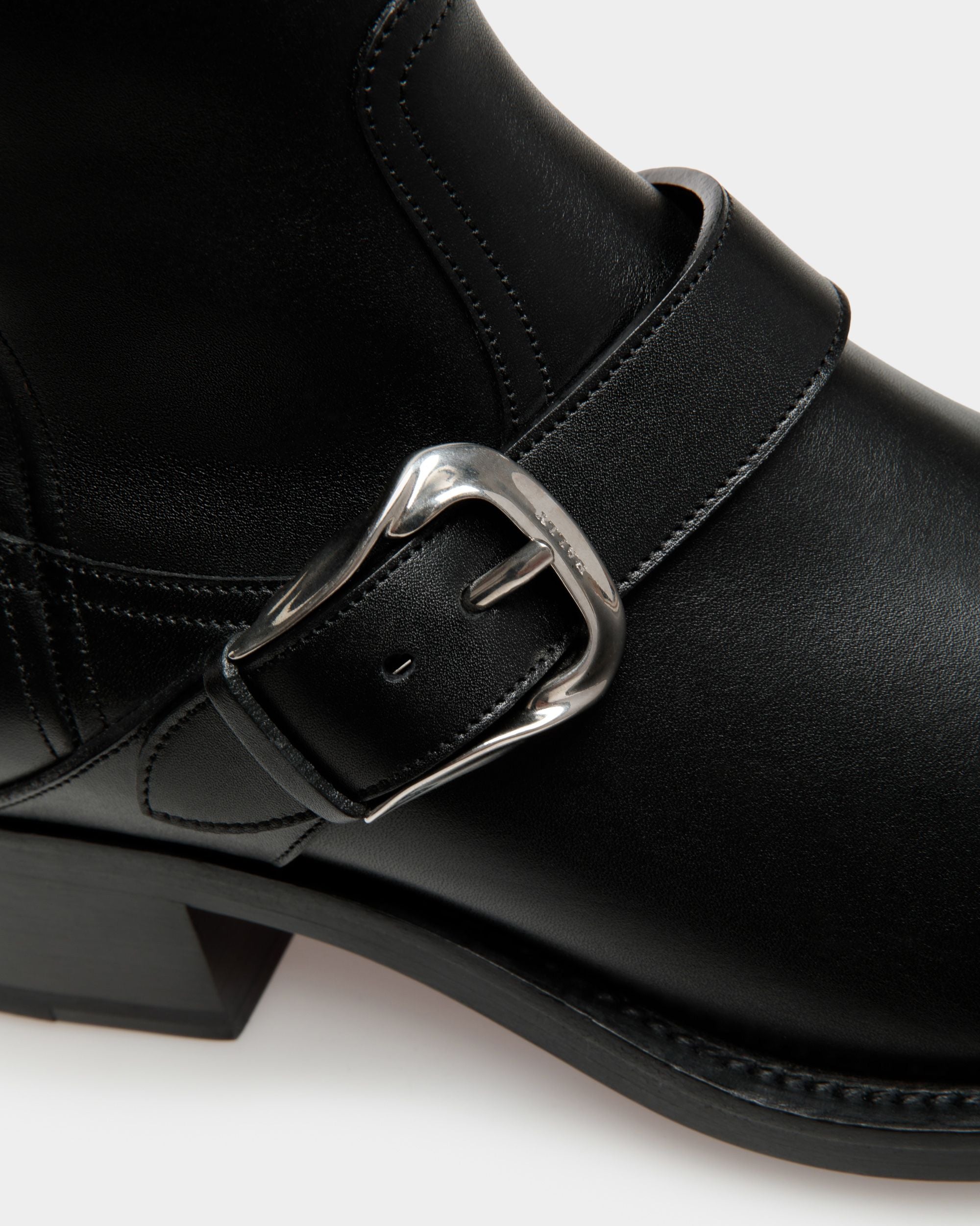 Arley Long Boots In Black Leather - Men's - Bally - 05