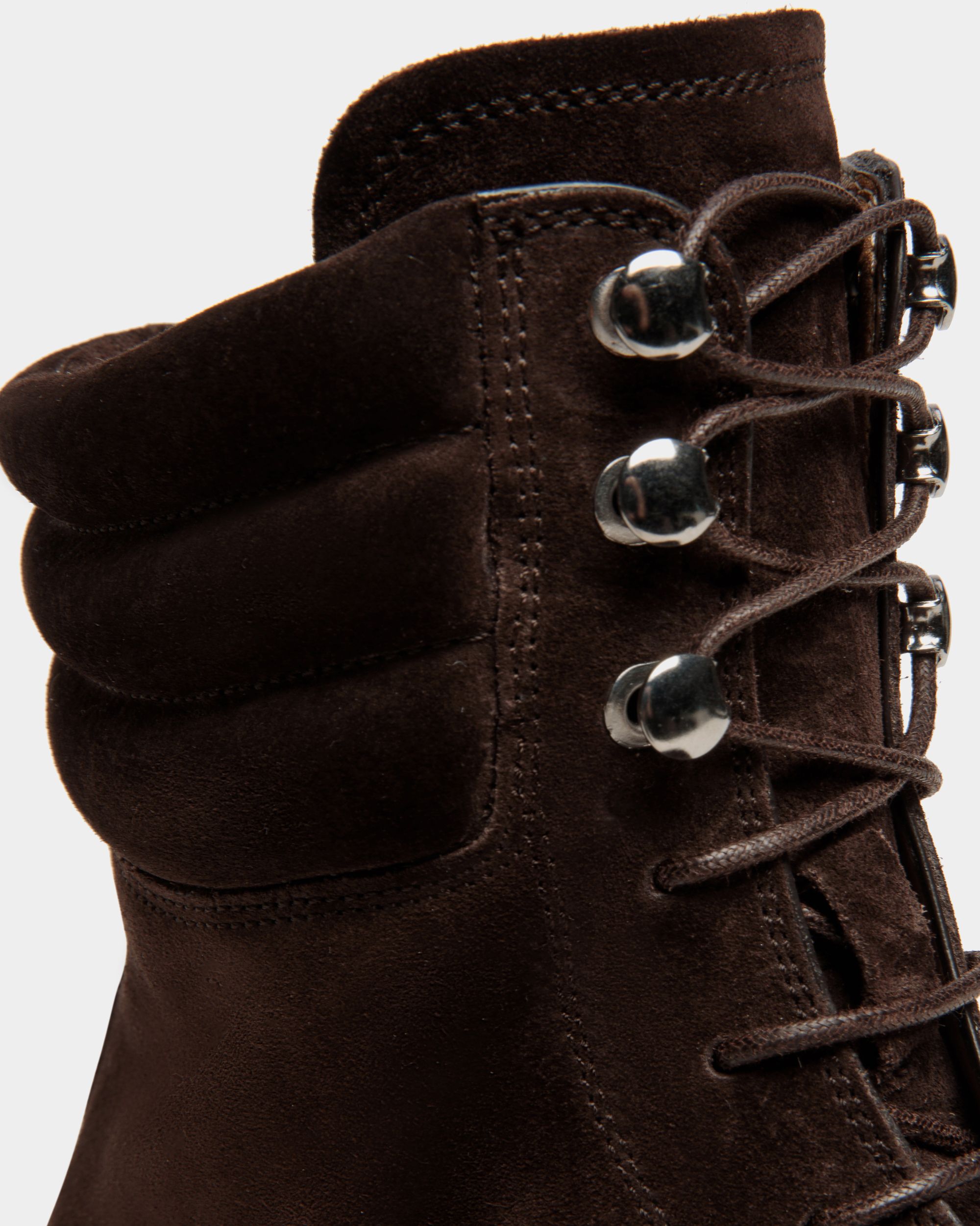 Schoenen Bootie in Ebano Suede - Men's - Bally - 04