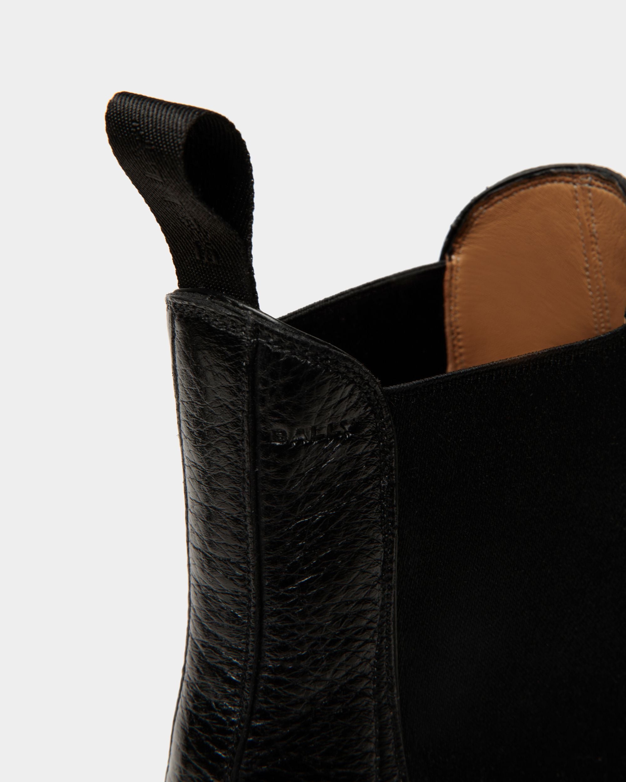 Westminster Bootie In Black Deer Leather - Men's - Bally - 04