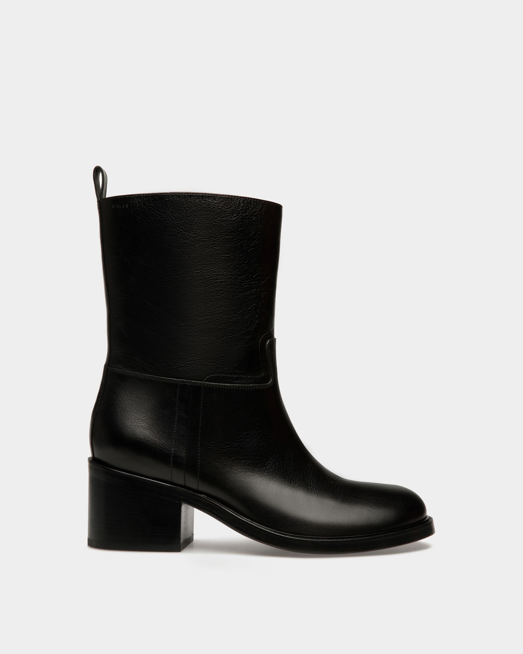 Peggy Boot in Black Leather - Men's - Bally - 01