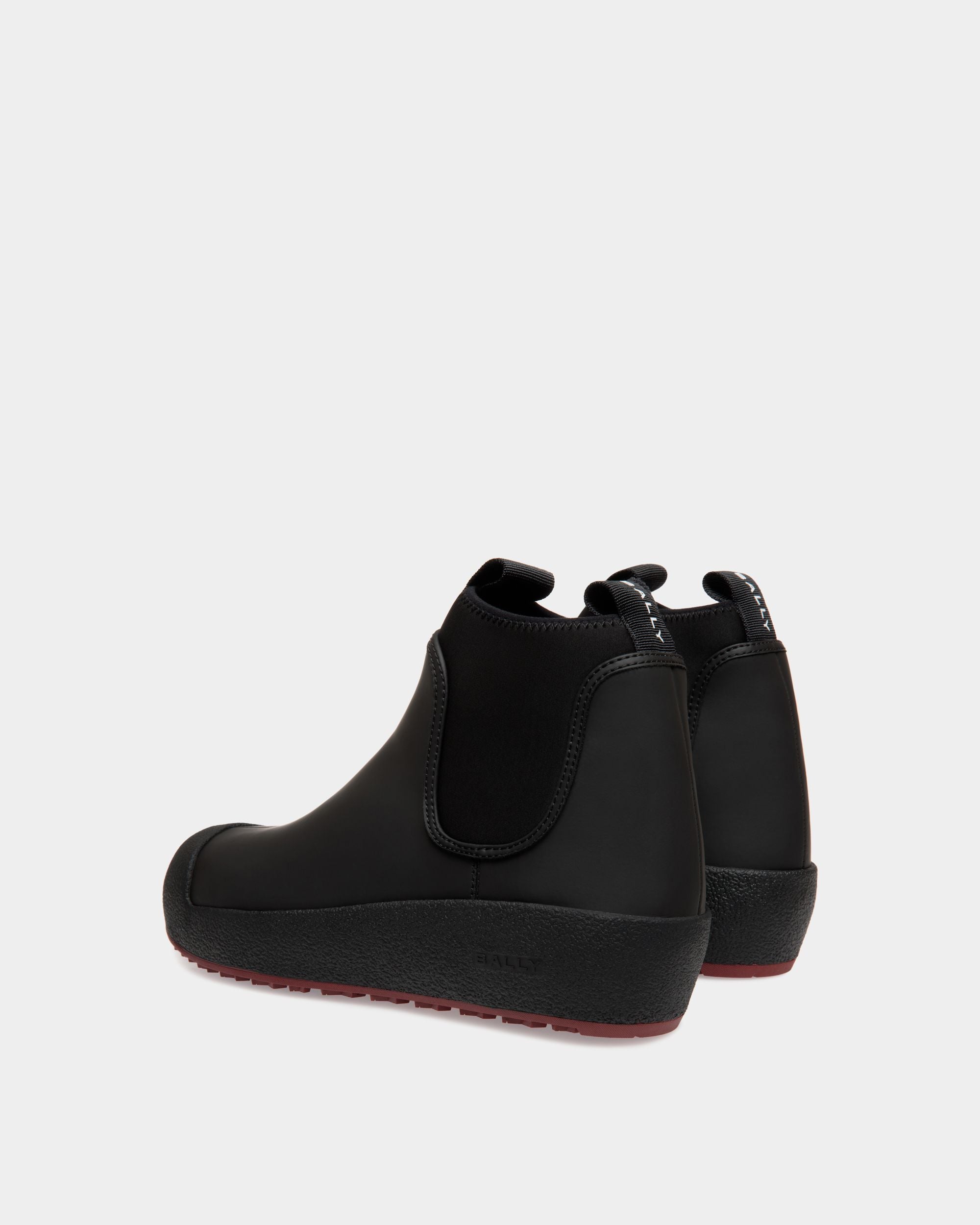 Bally Curling Boots In Black Leather - Men's - Bally - 03