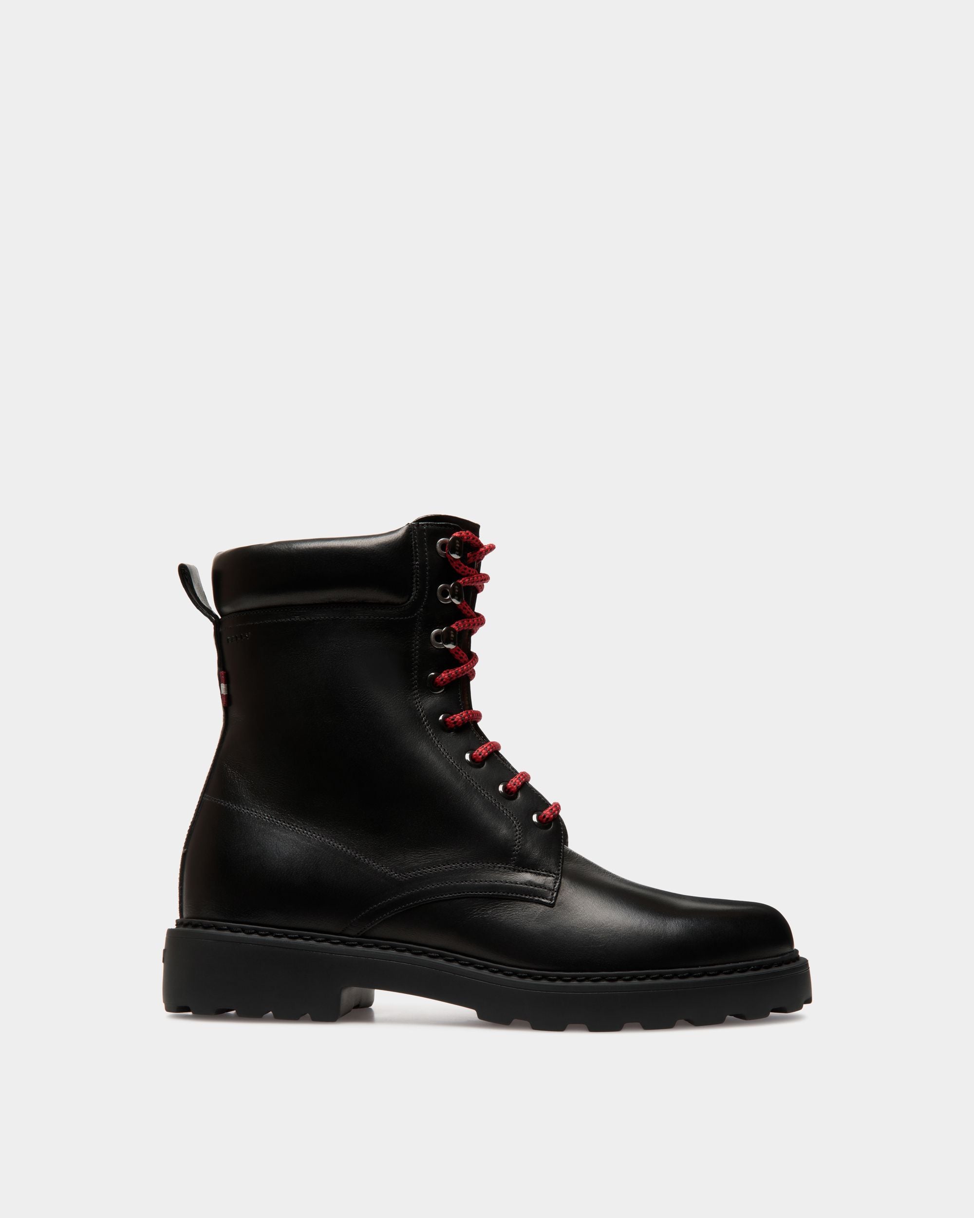 Gusto Bootie in Black Leather - Men's - Bally - 01