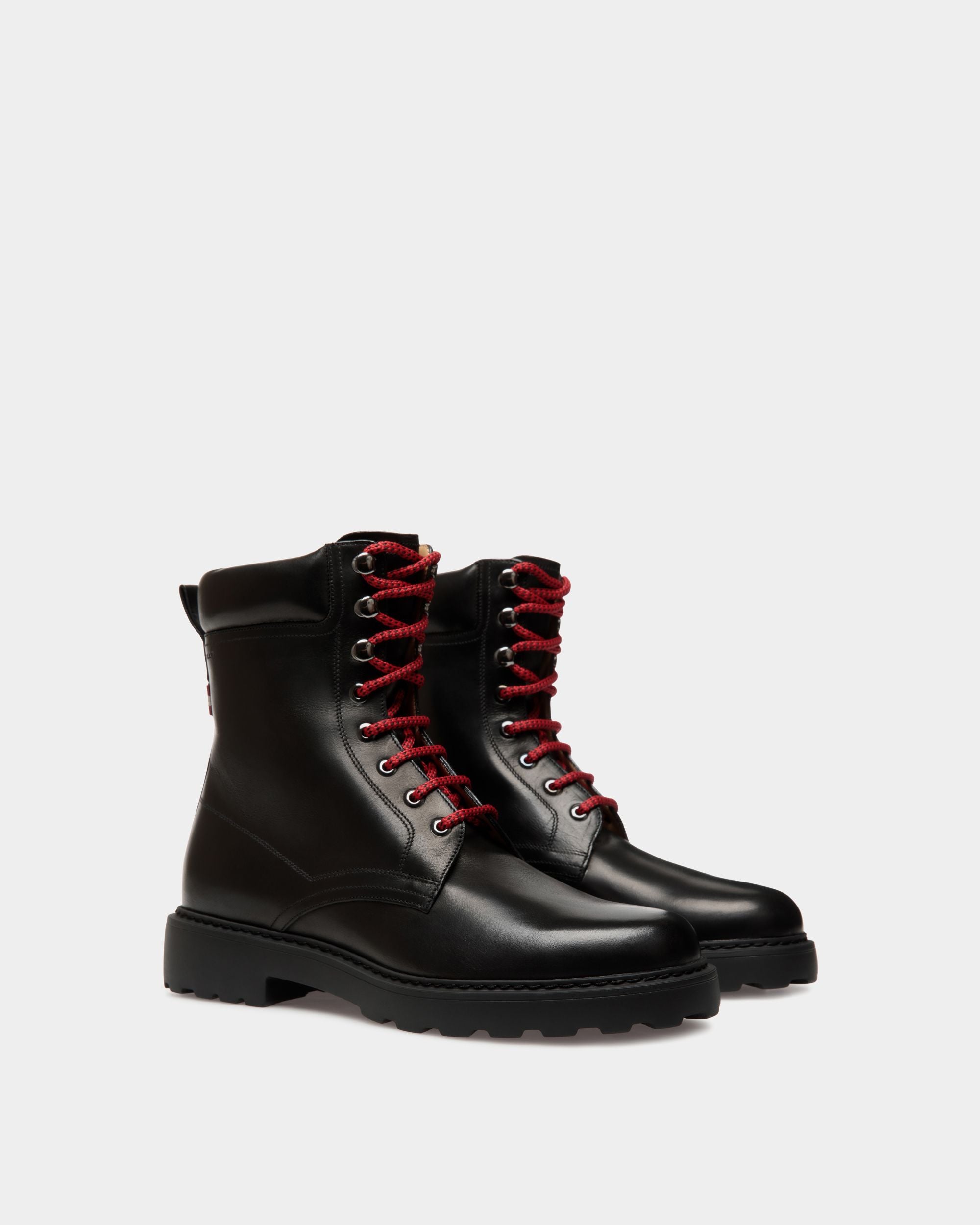 Gusto Bootie in Black Leather - Men's - Bally - 02