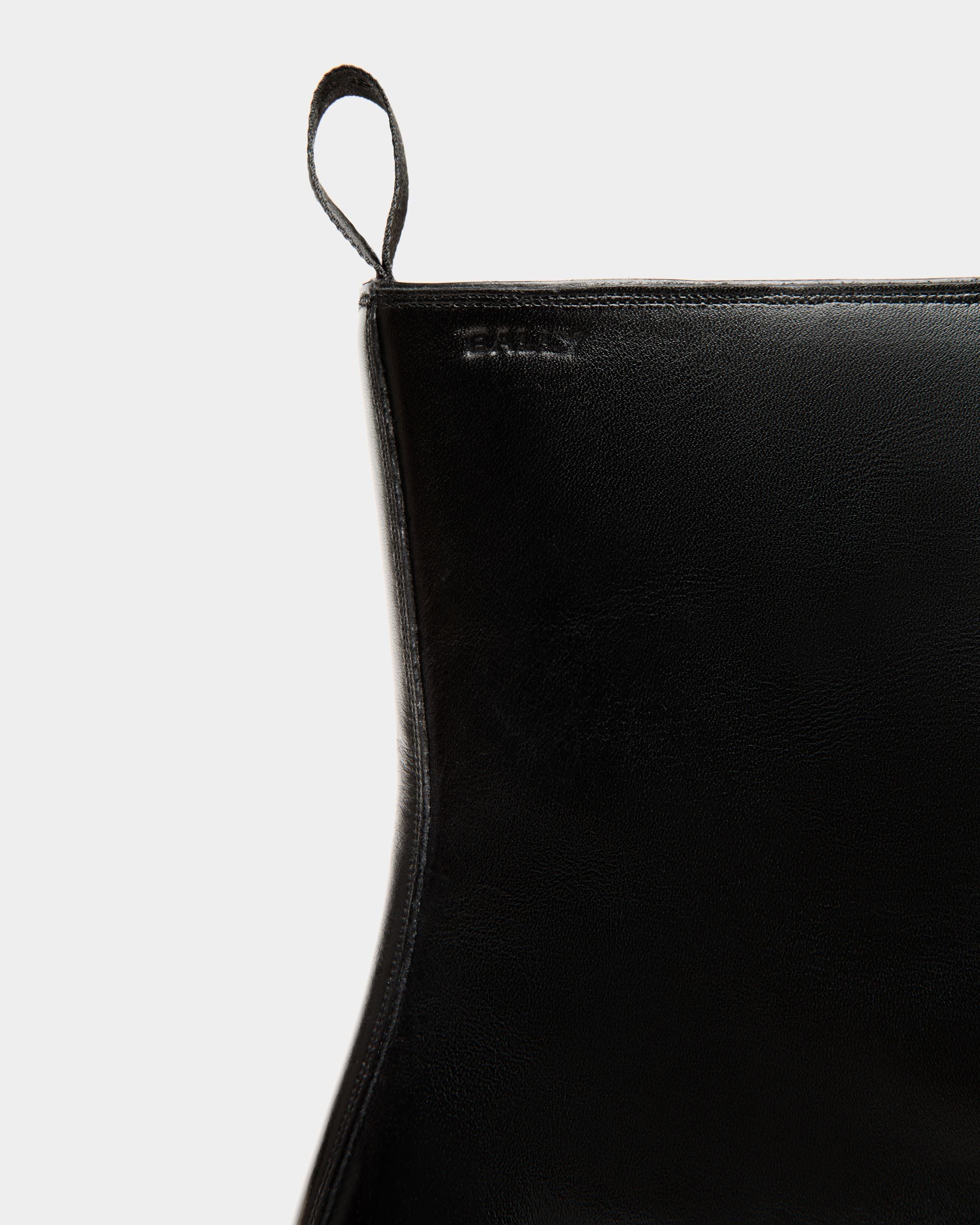 Adrien Brody Travel Collection Bootie In Black Leather - Men's - Bally - 06