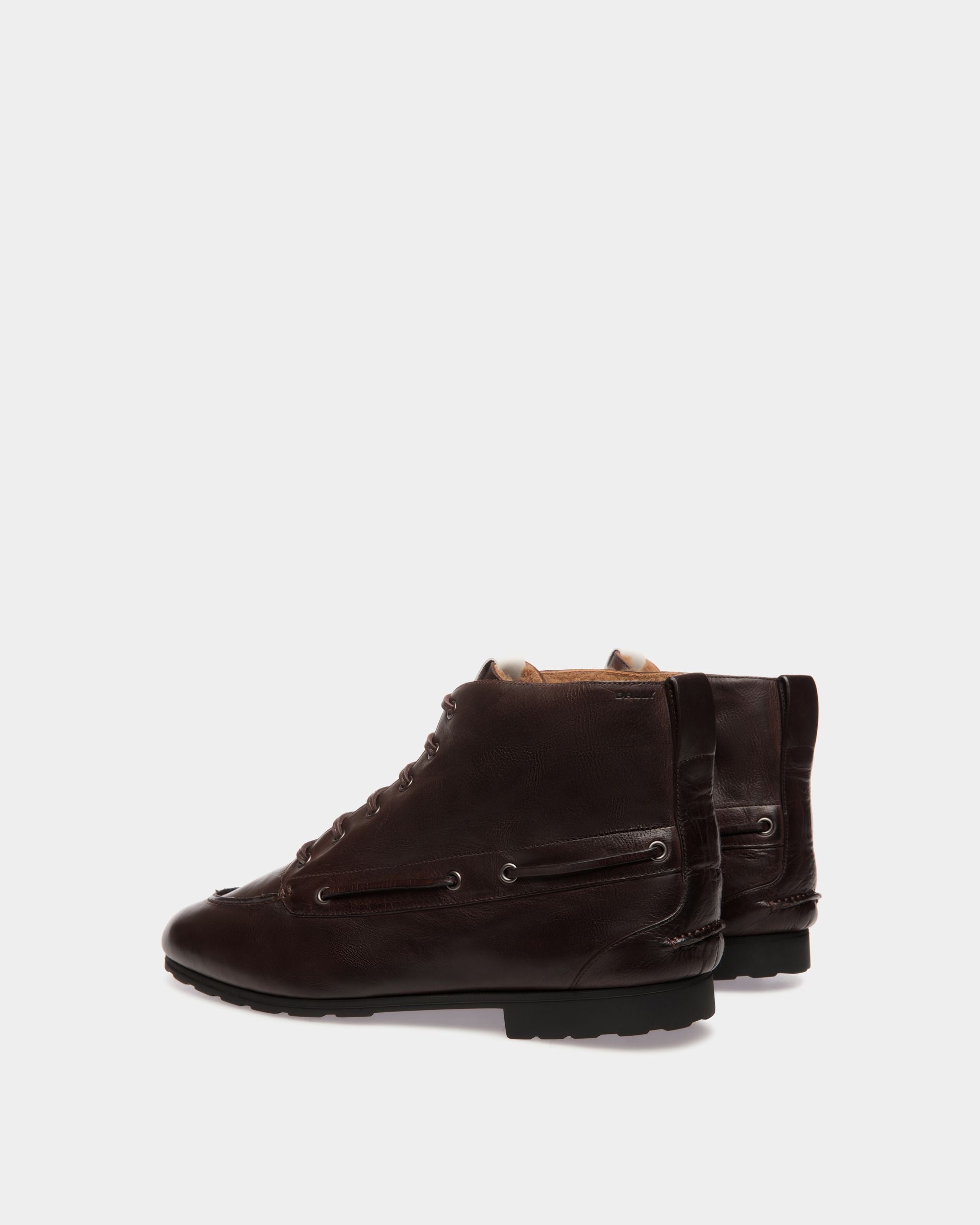 Winter Capsule Bootie in Ebano Leather - Men's - Bally - 04