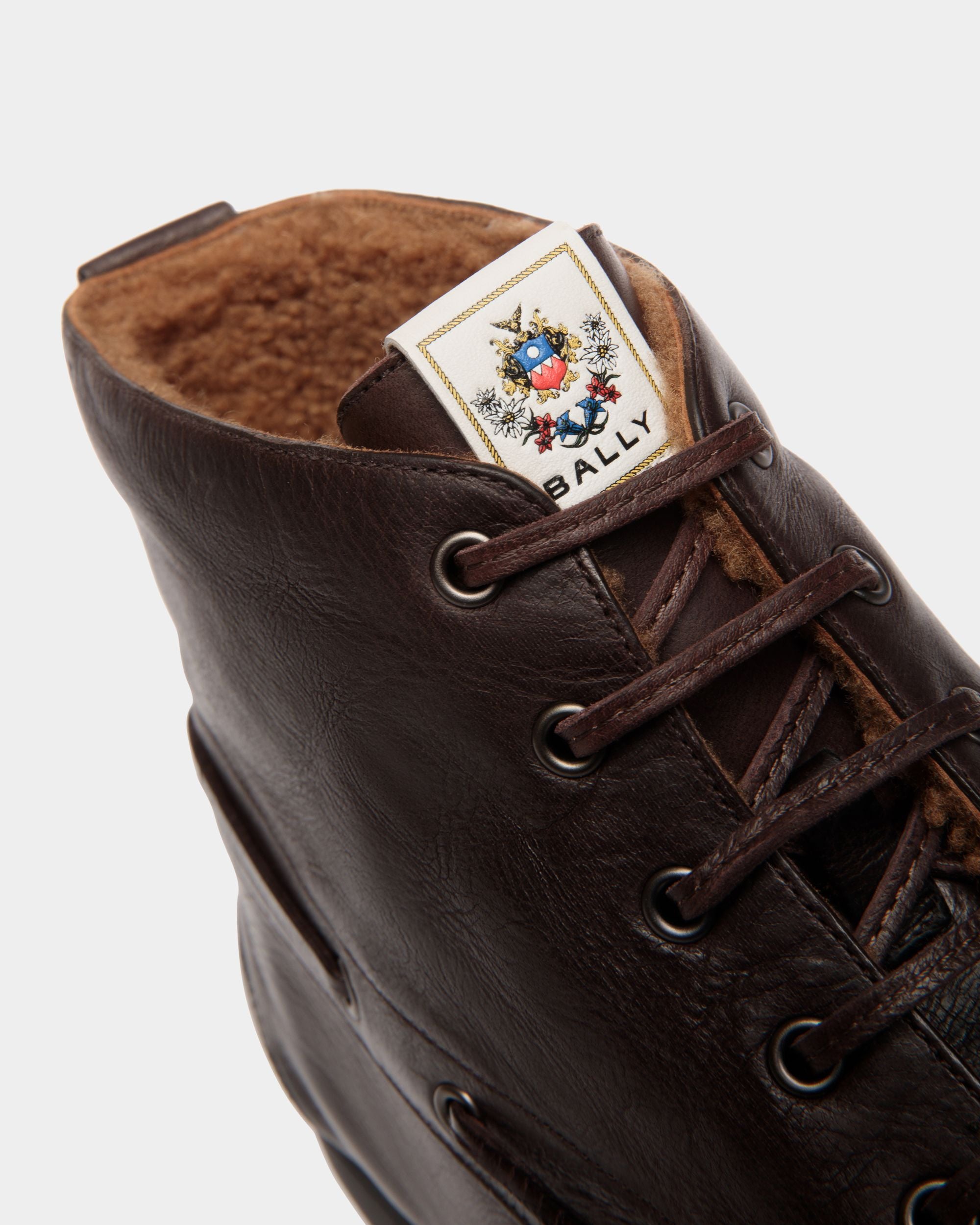 Winter Capsule Bootie in Ebano Leather - Men's - Bally - 06