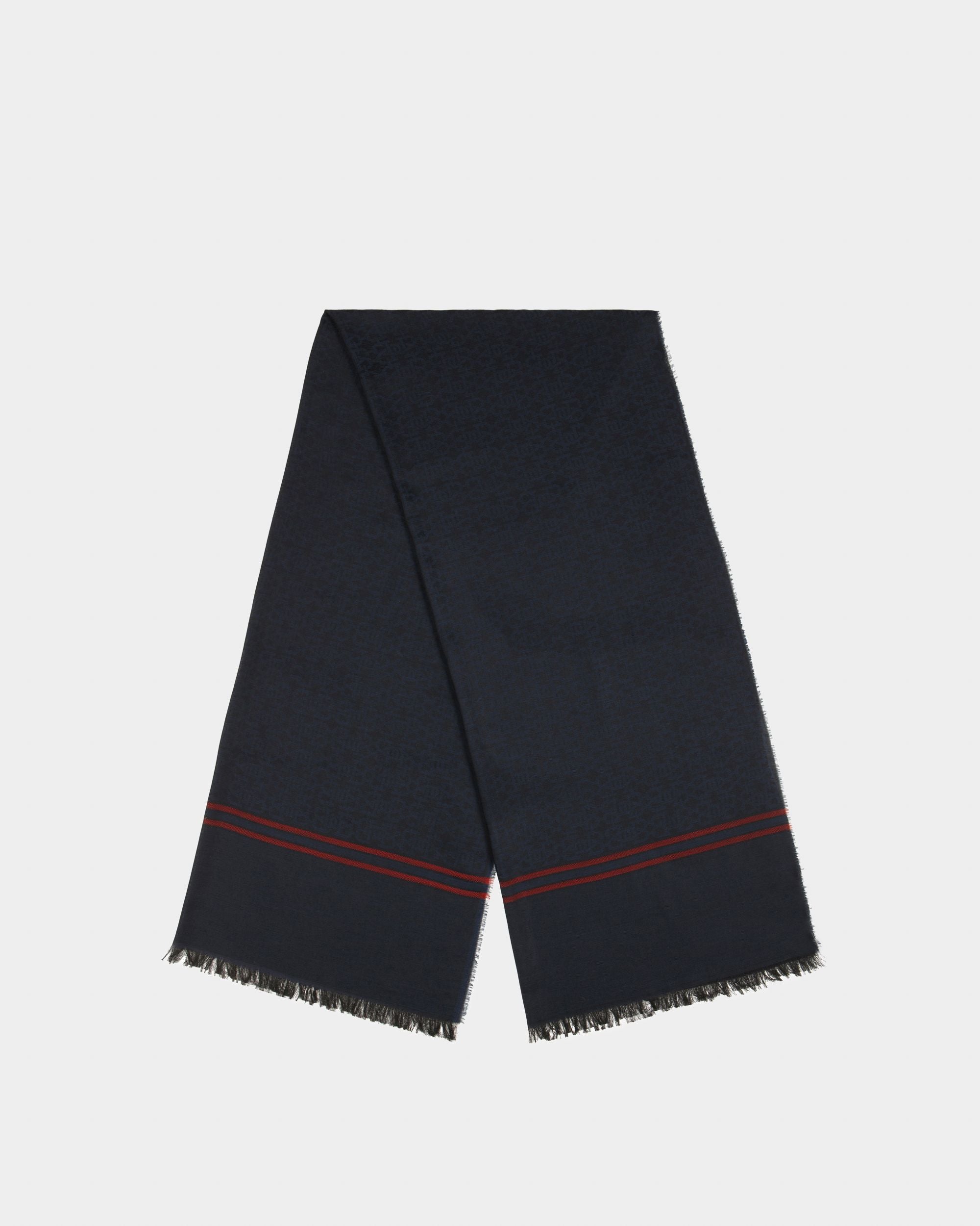 B-Monogram Scarf - Men's - Bally - 01
