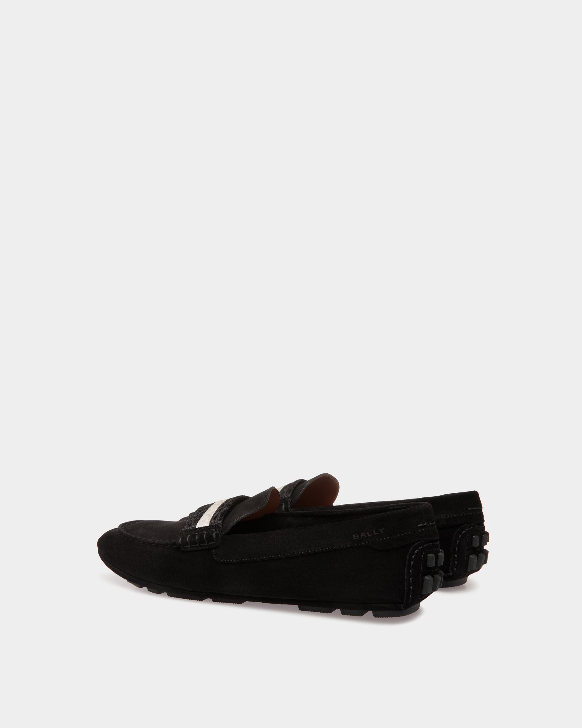 Kerbs Drivers In Black Leather - Men's - Bally - 03