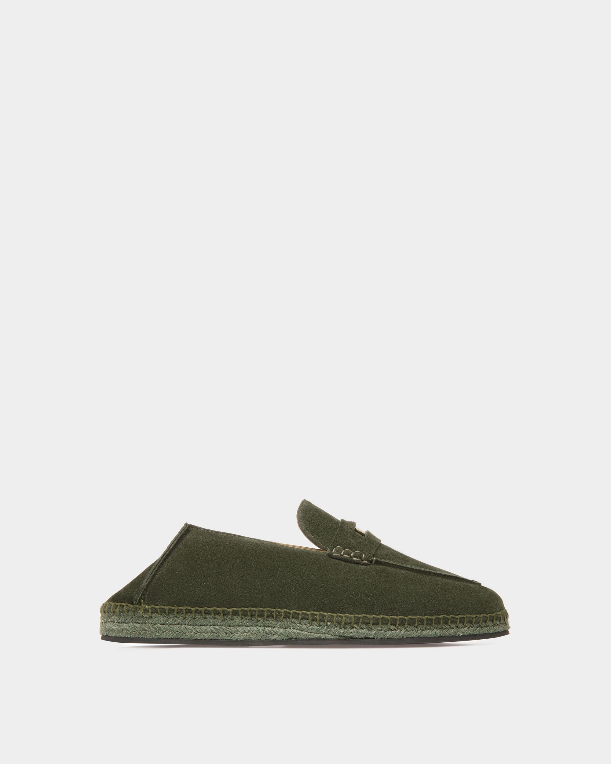 Karakas Espadrilles In Squad Leather - Men's - Bally - 01