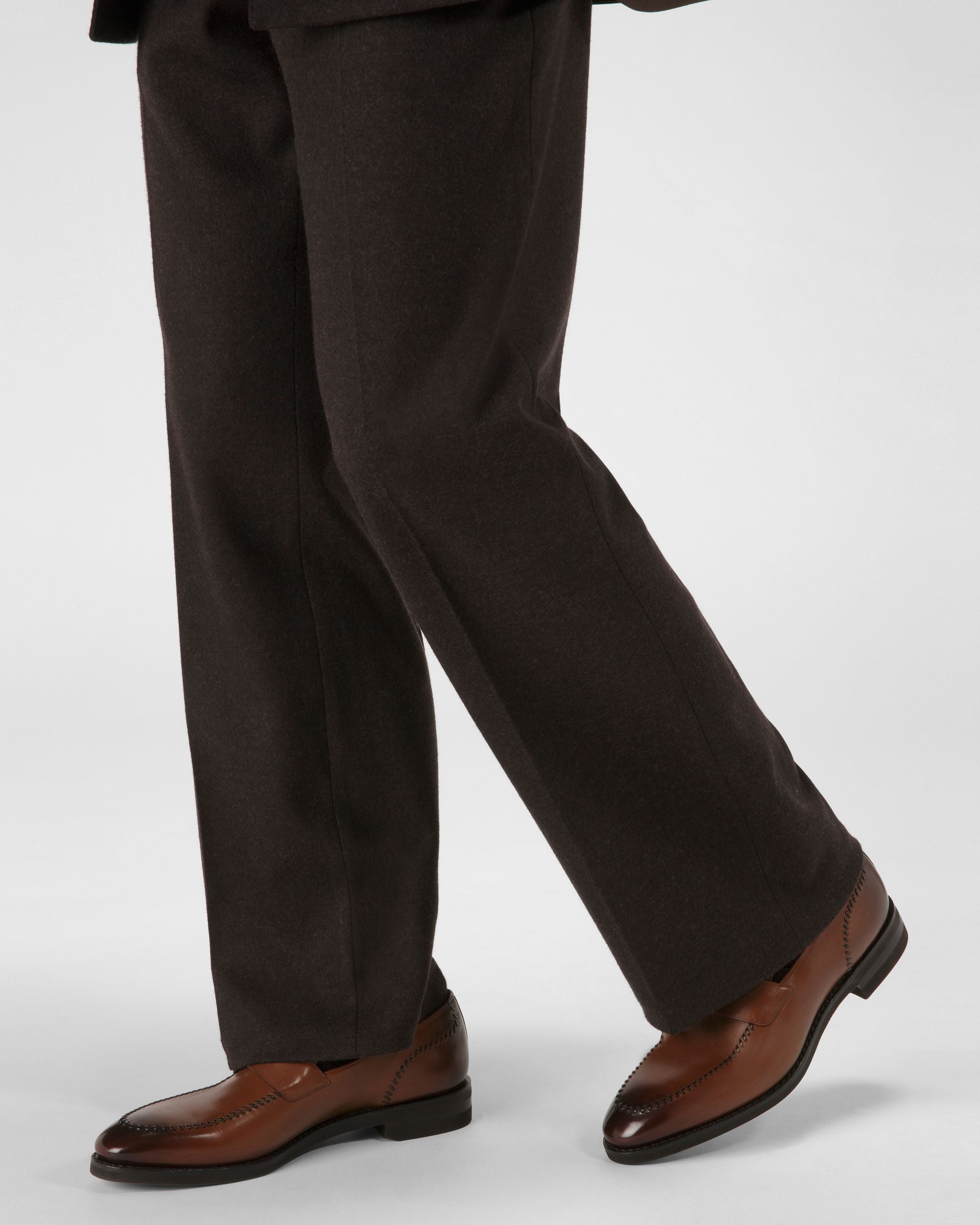 Scober Leather Loafers In Brown - Men's - Bally - 07