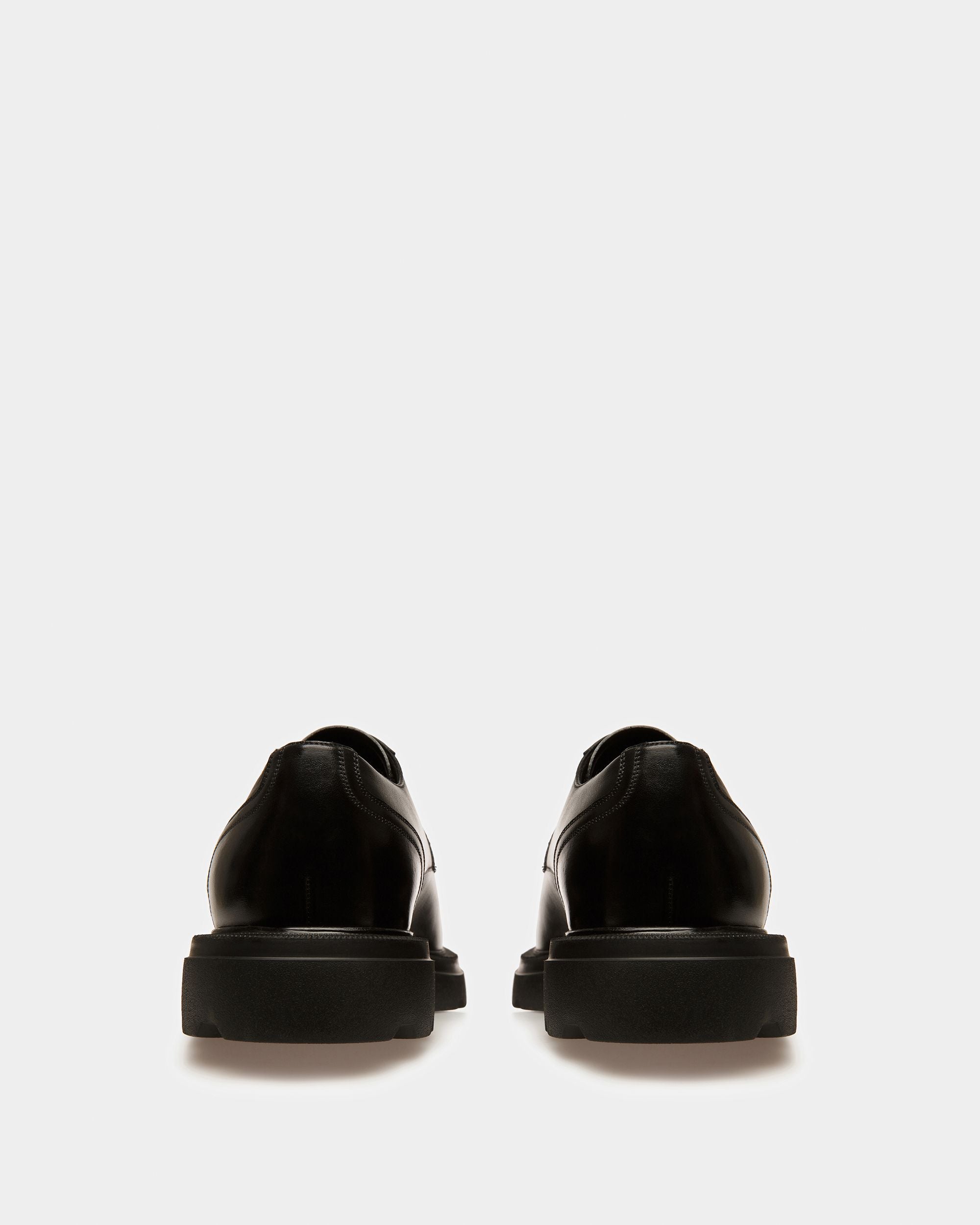 Zelik Leather Derby Shoes In Black - Men's - Bally - 04