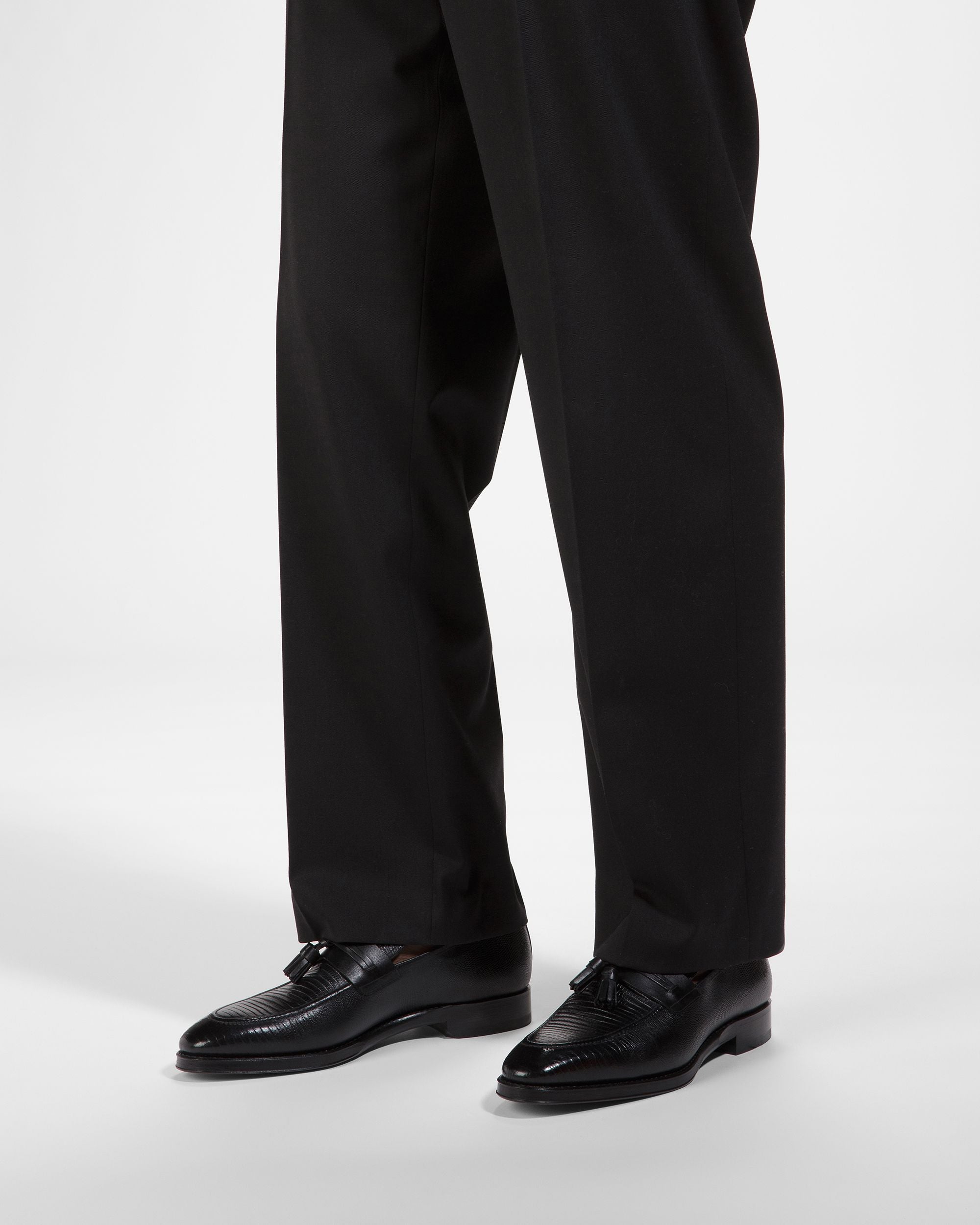 Scuvier Leather Loafers In Black - Men's - Bally - 07