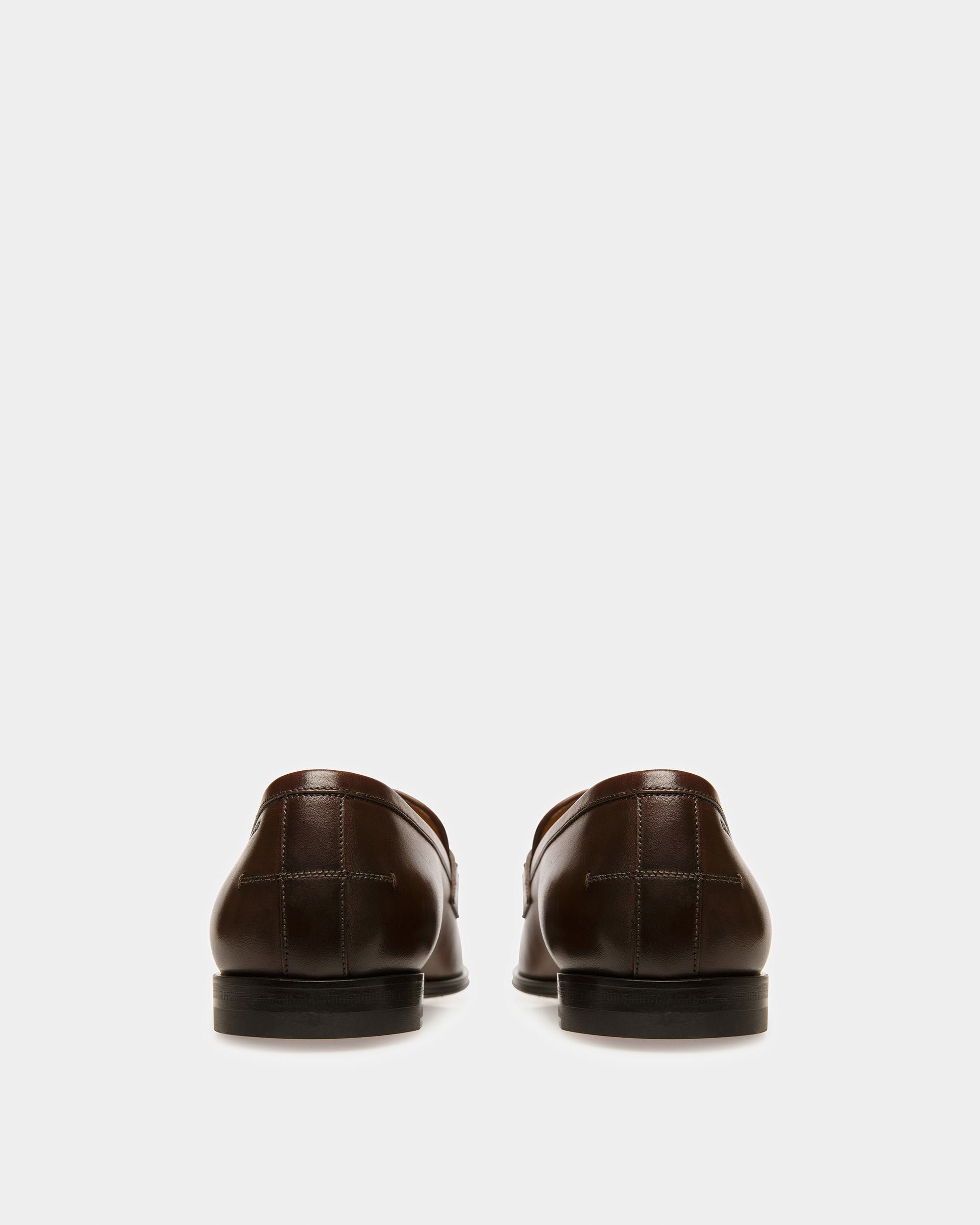 Westro Leather Loafers In Brown - Men's - Bally - 04