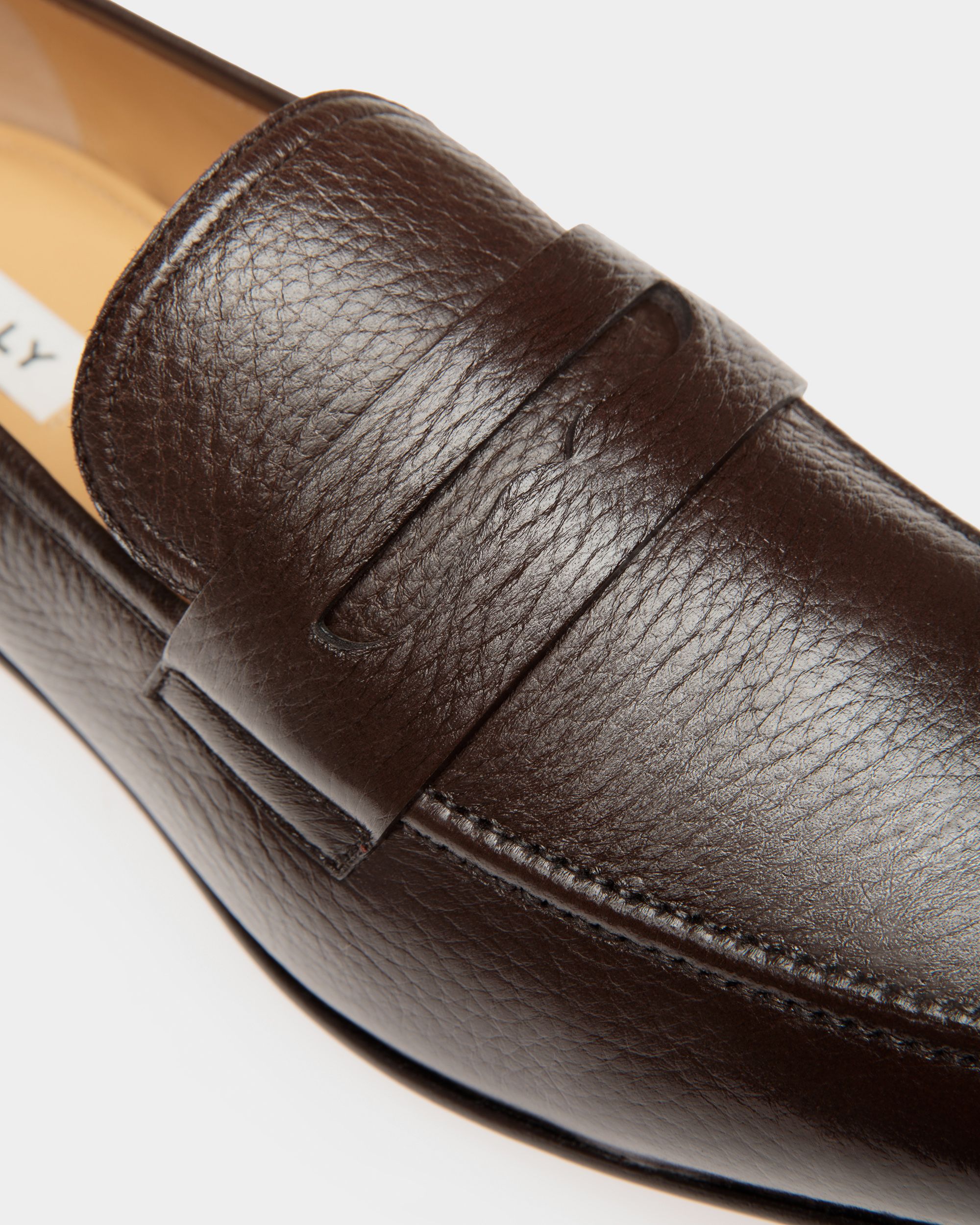 Suisse Loafer In Brown Leather - Men's - Bally - 04