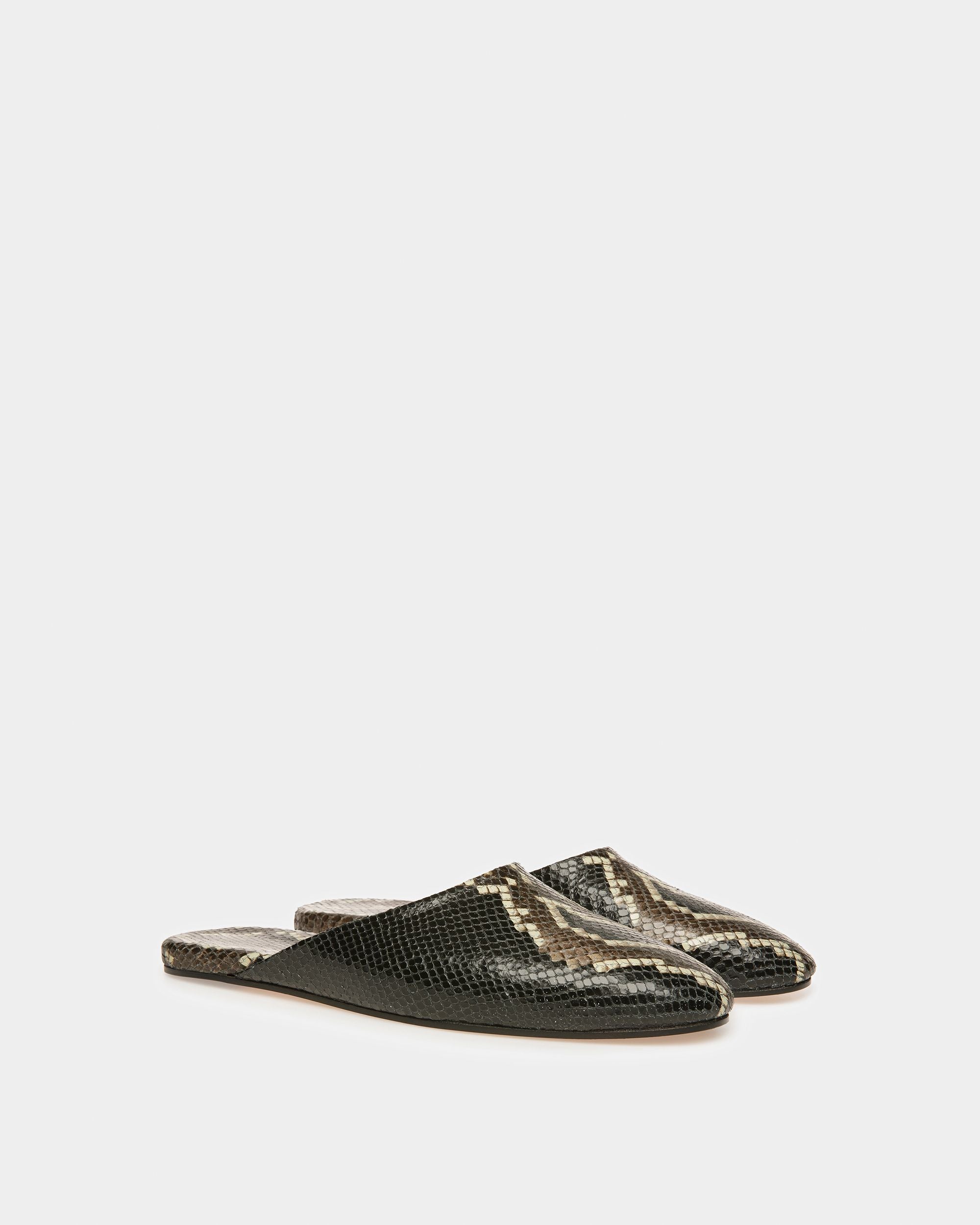 San Fernando Loafers In Python Print - Men's - Bally - 03