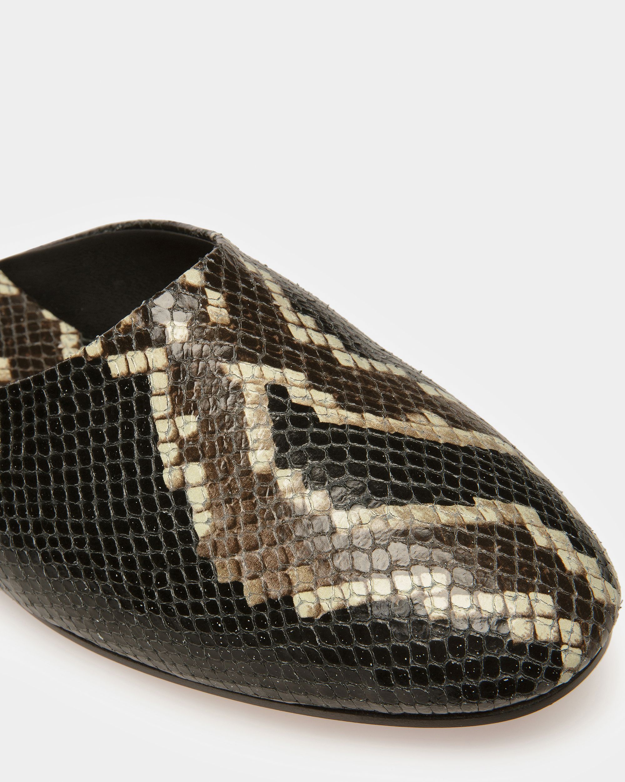 San Fernando Loafers In Python Print - Men's - Bally - 05