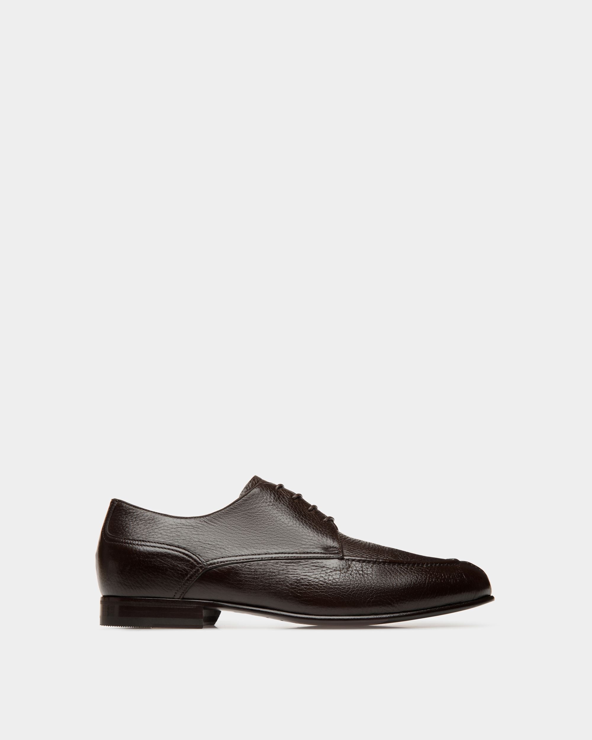 Suisse Lace-Ups In Brown Leather - Men's - Bally - 01