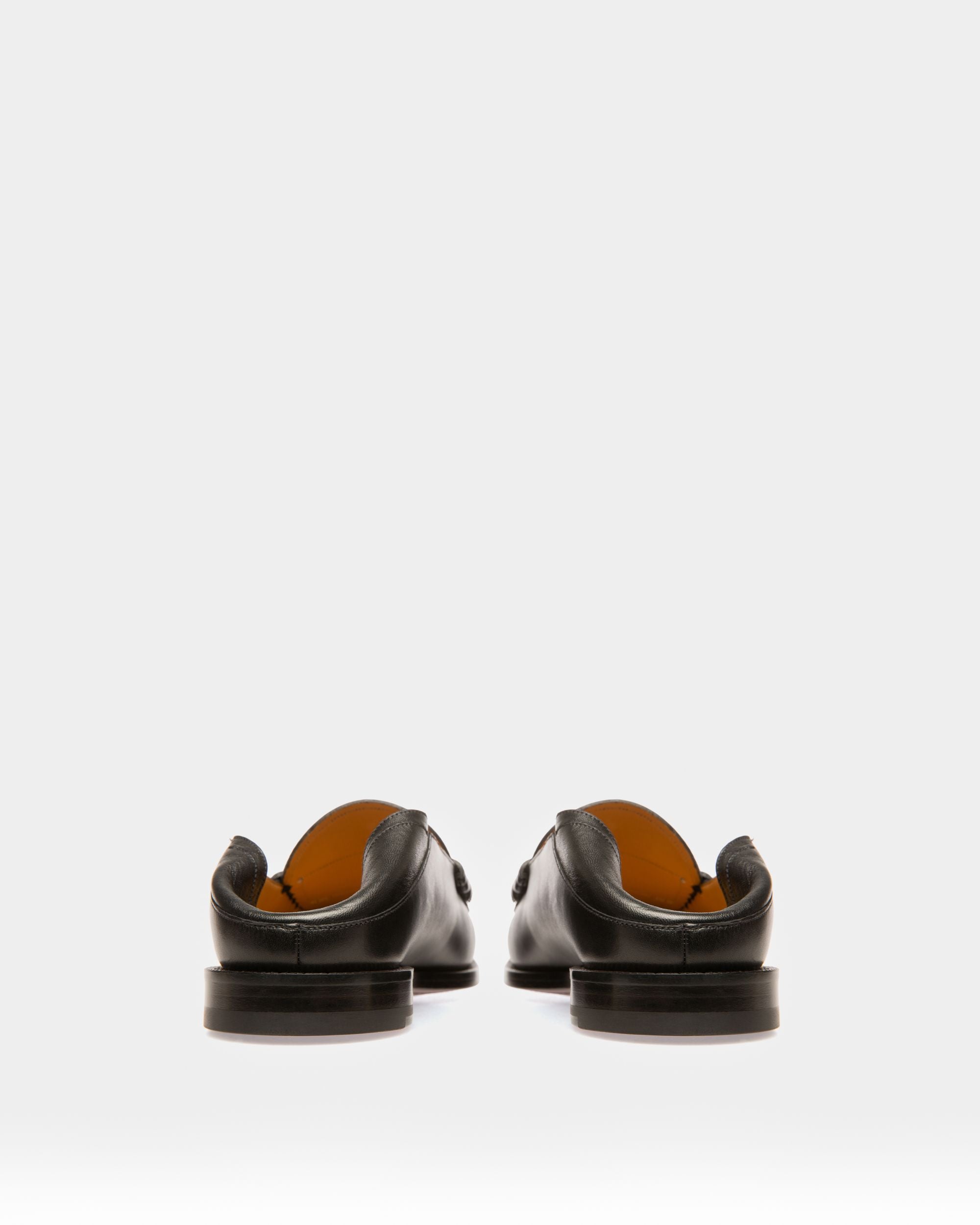 Coriano Leather Moccasins In Black - Men's - Bally - 07