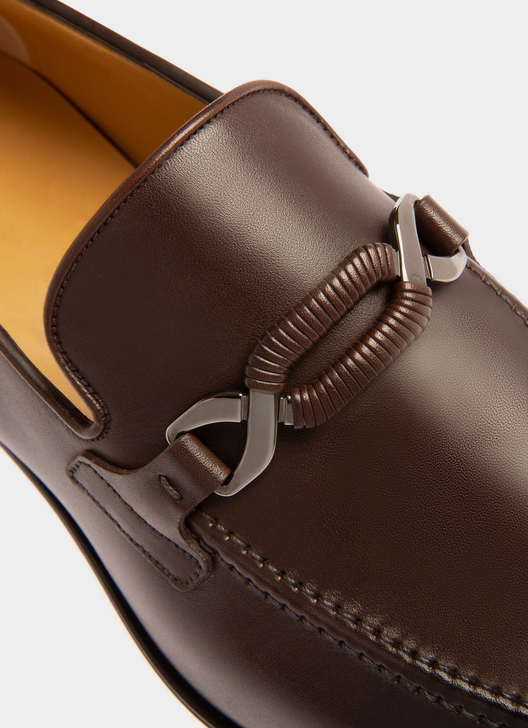 Wernof Leather Loafers In Brown - Men's - Bally - 06