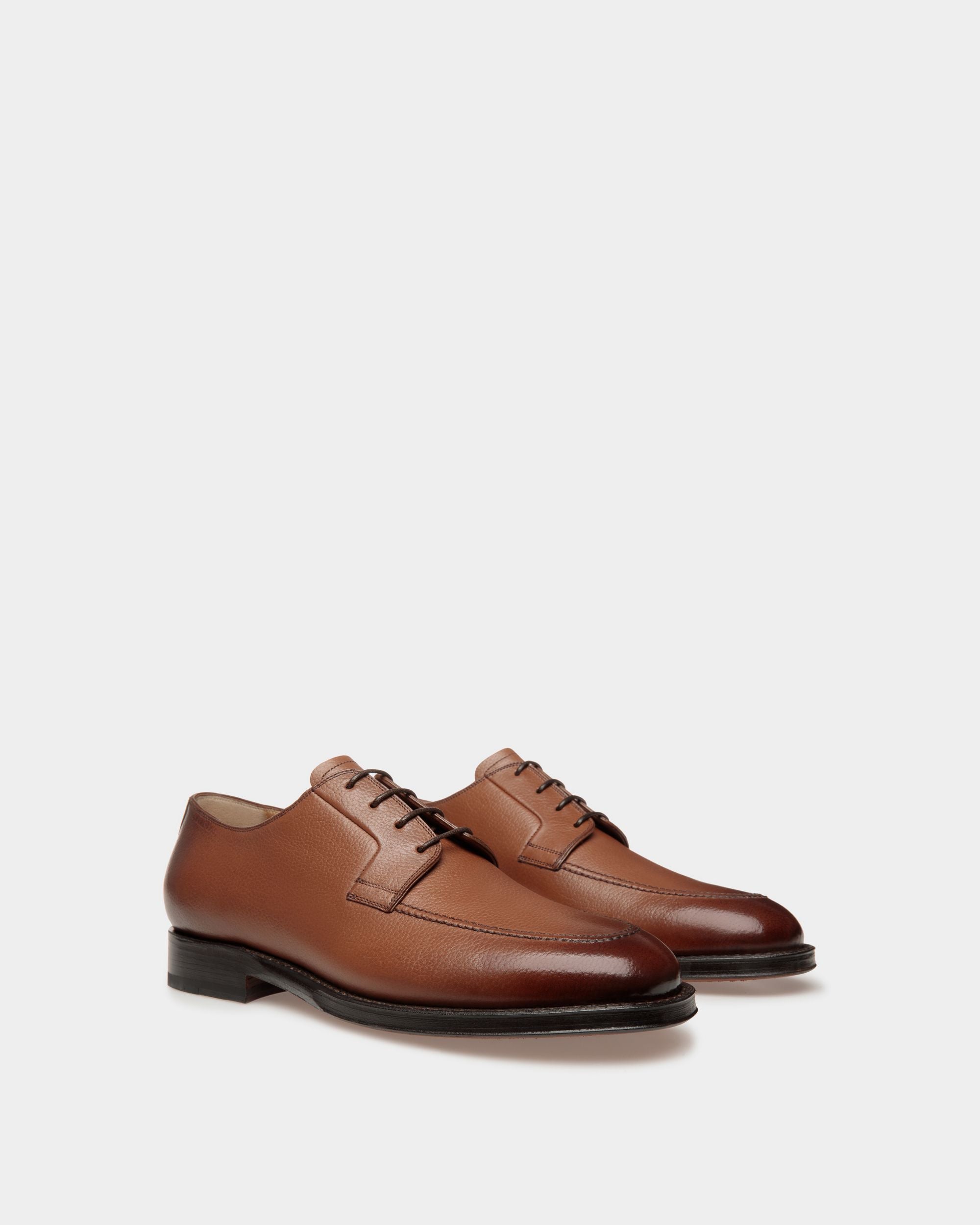Schoenen Derby in Embossed Leather - Men's - Bally - 02