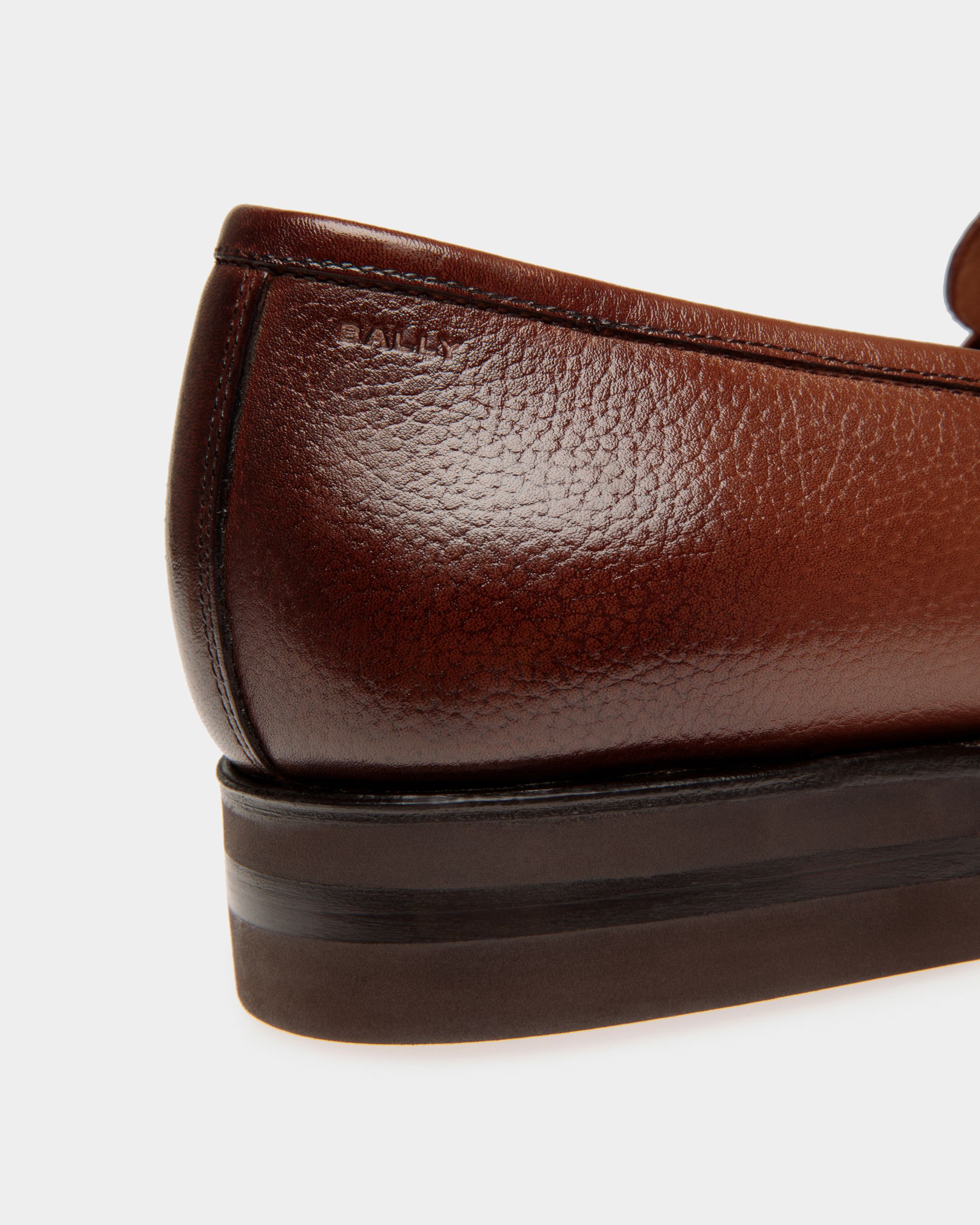 Schoenen Derby in Embossed Leather - Men's - Bally - 04