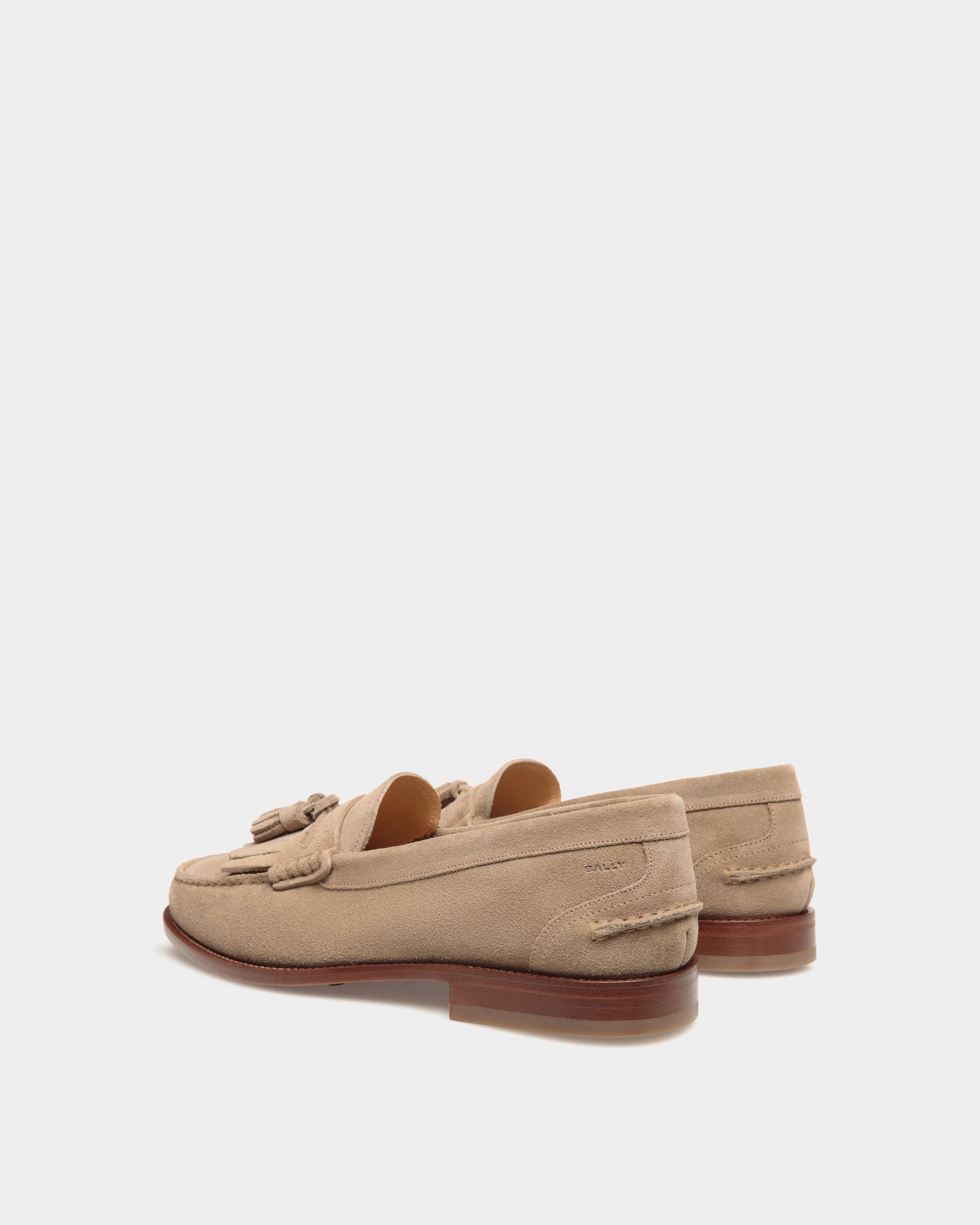 Oregon Loafer in Suede - Men's - Bally - 03