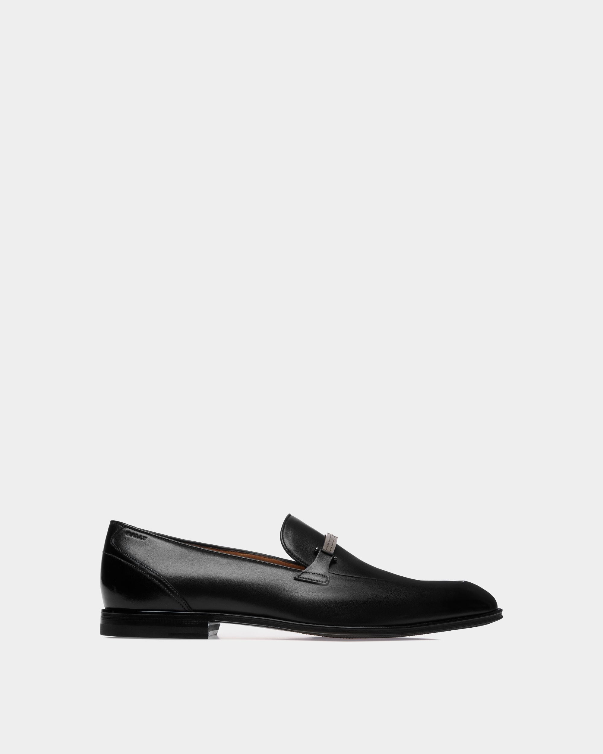 Westminster Loafer In Black Leather - Men's - Bally - 01