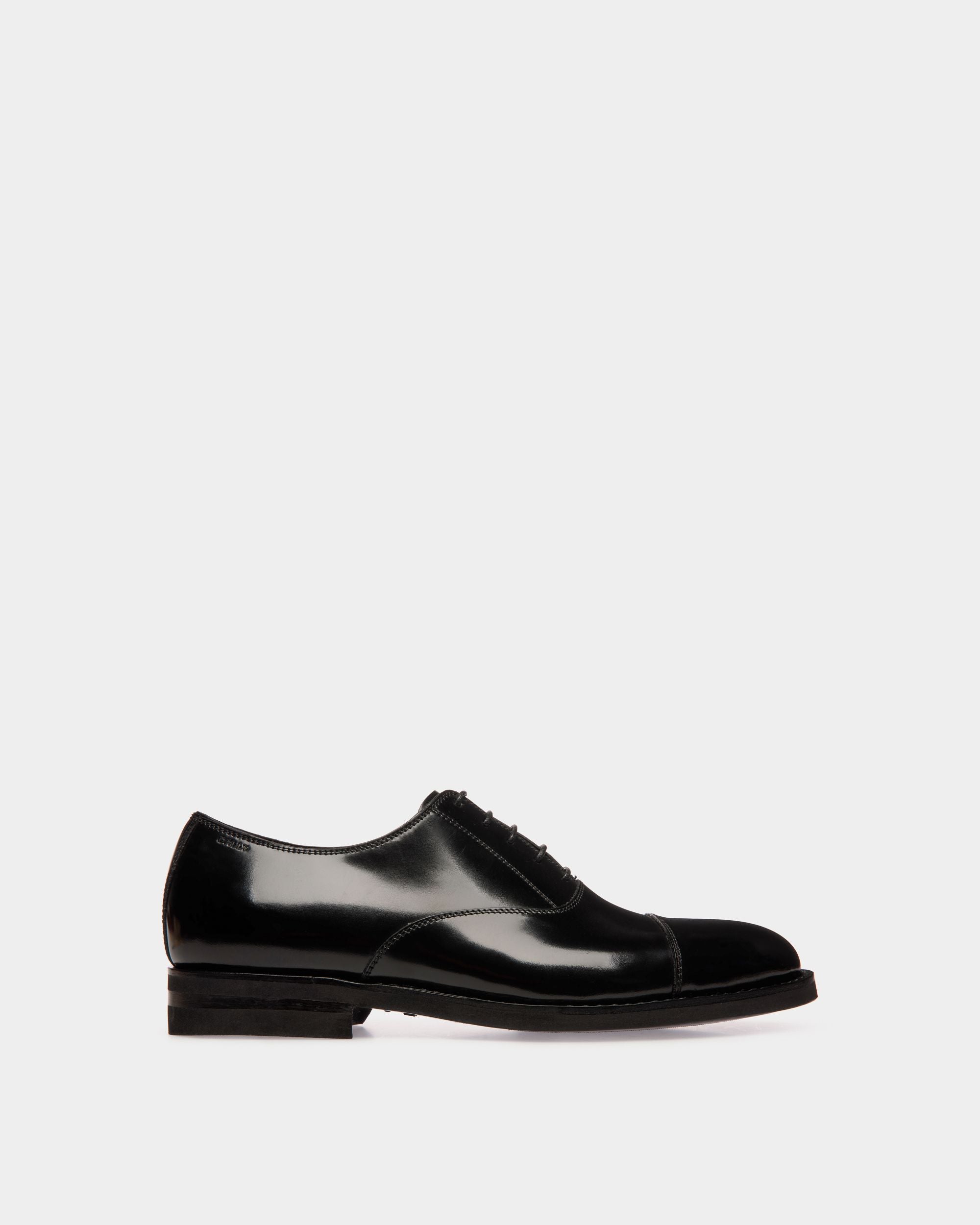 Schoenen Oxford In Black Leather - Men's - Bally - 01