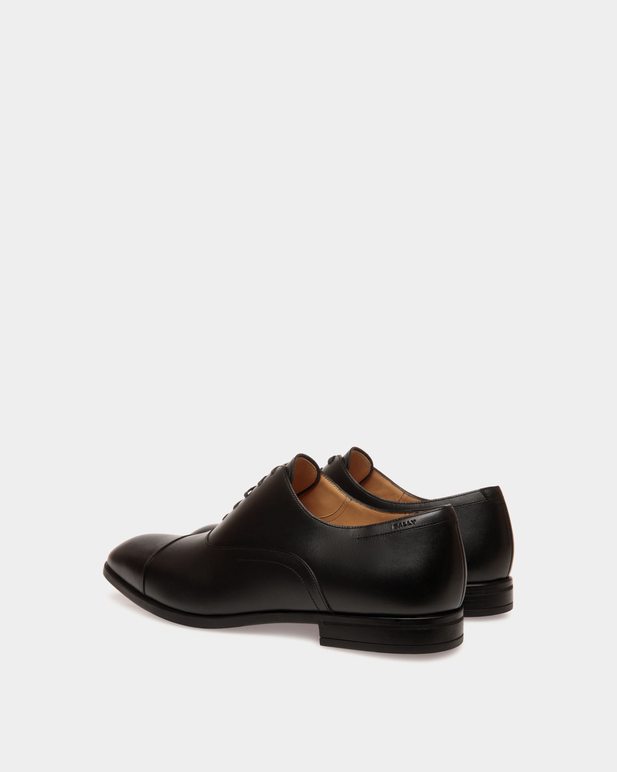 Lace-Ups In Black Leather - Men's - Bally - 03