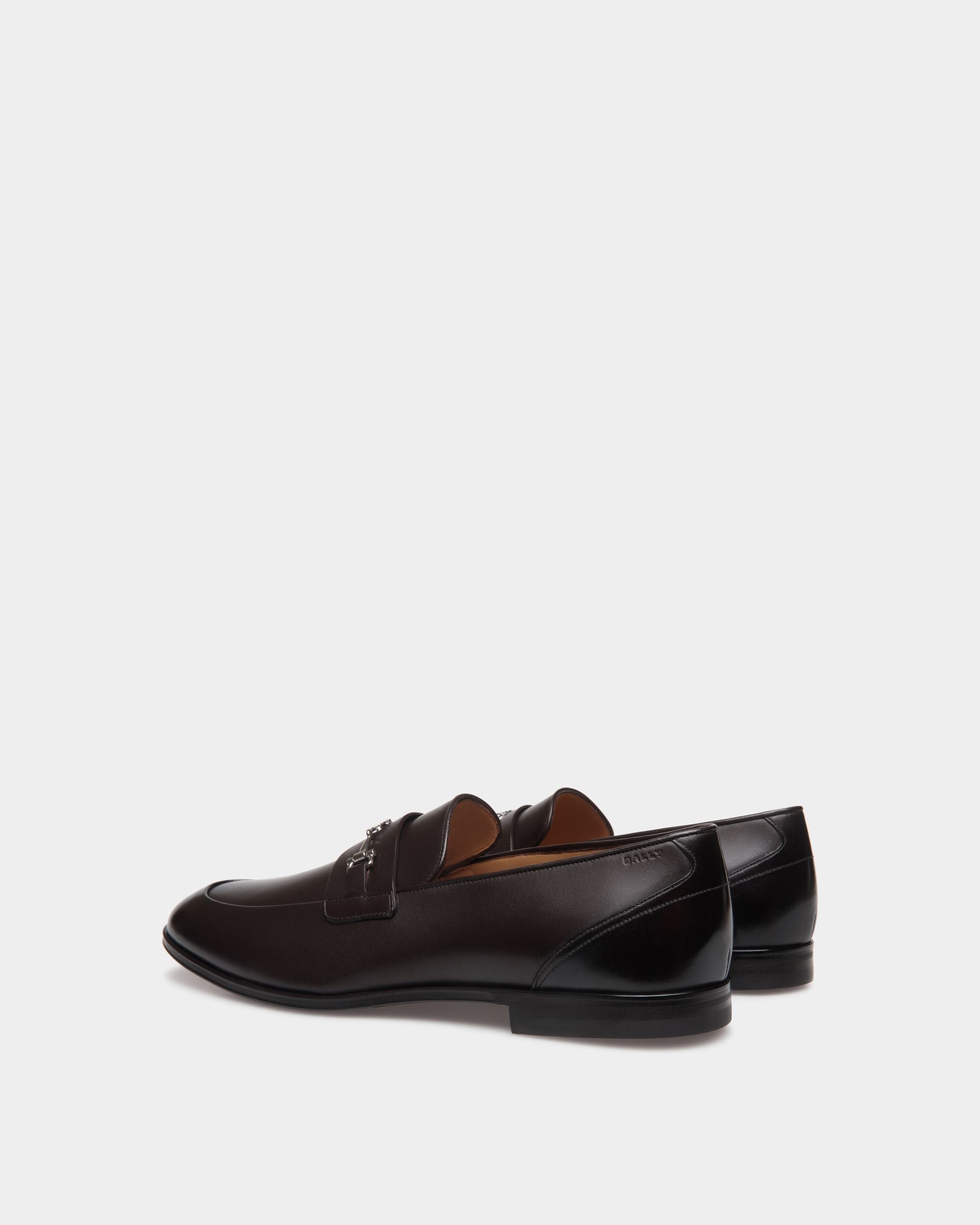 Westminster Loafer in Ebano Leather - Men's - Bally - 04