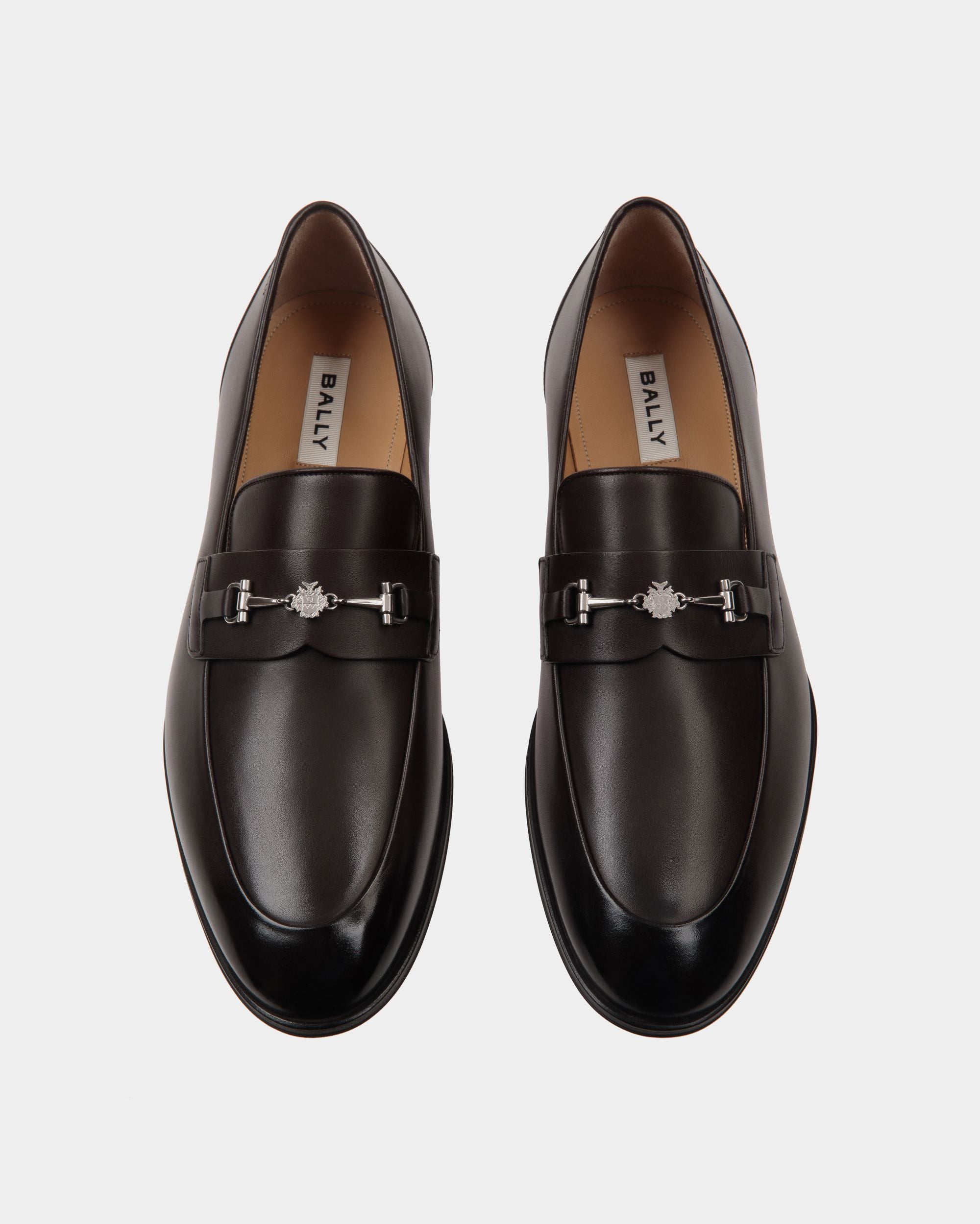 Westminster Loafer in Ebano Leather - Men's - Bally - 05
