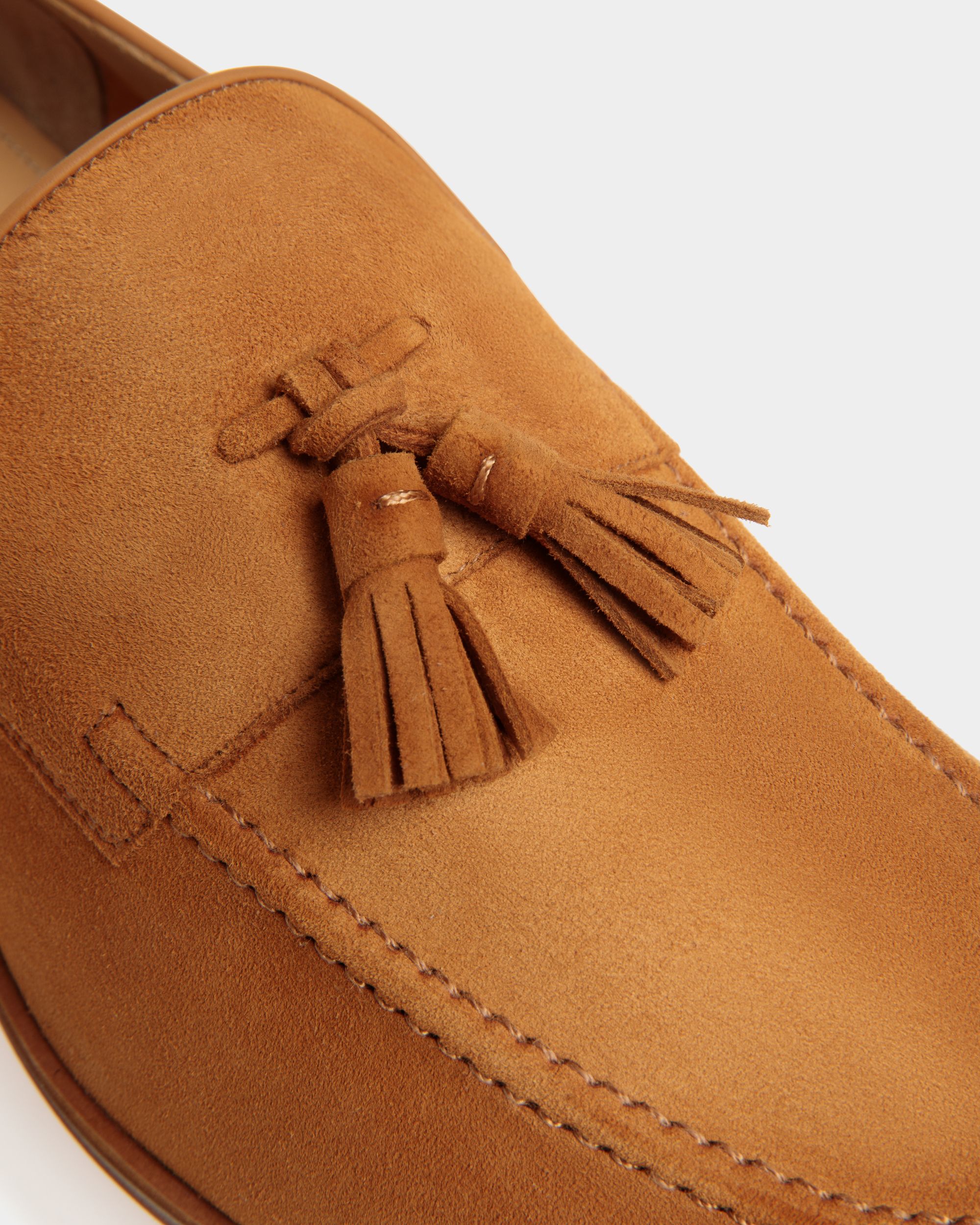 Westminster Loafer in Brown Suede - Men's - Bally - 06