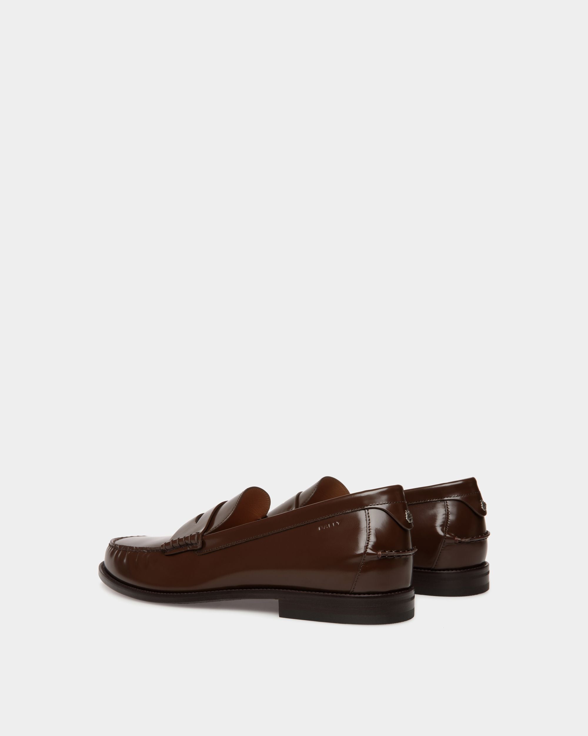 Capitol Loafer in Ebano Leather - Men's - Bally - 04