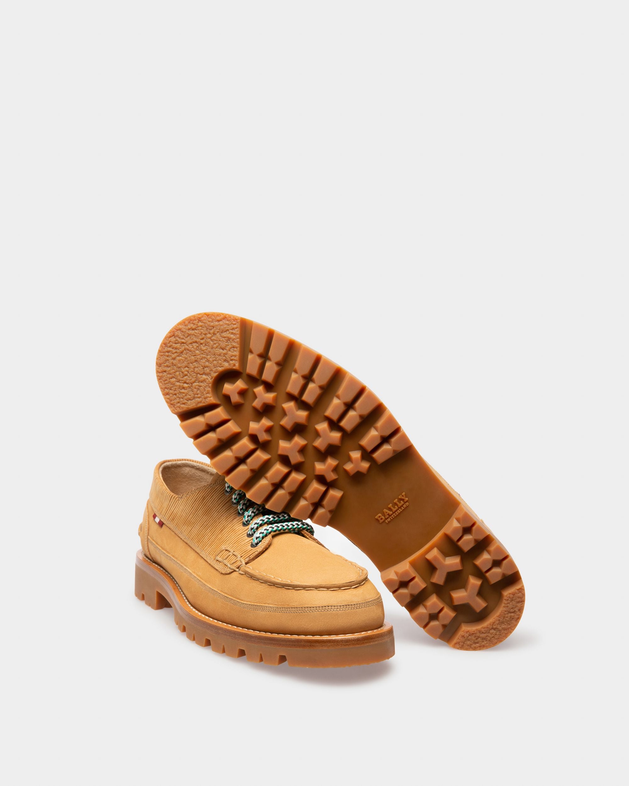 Tribus Leather Derbies In Tan - Men's - Bally - 05
