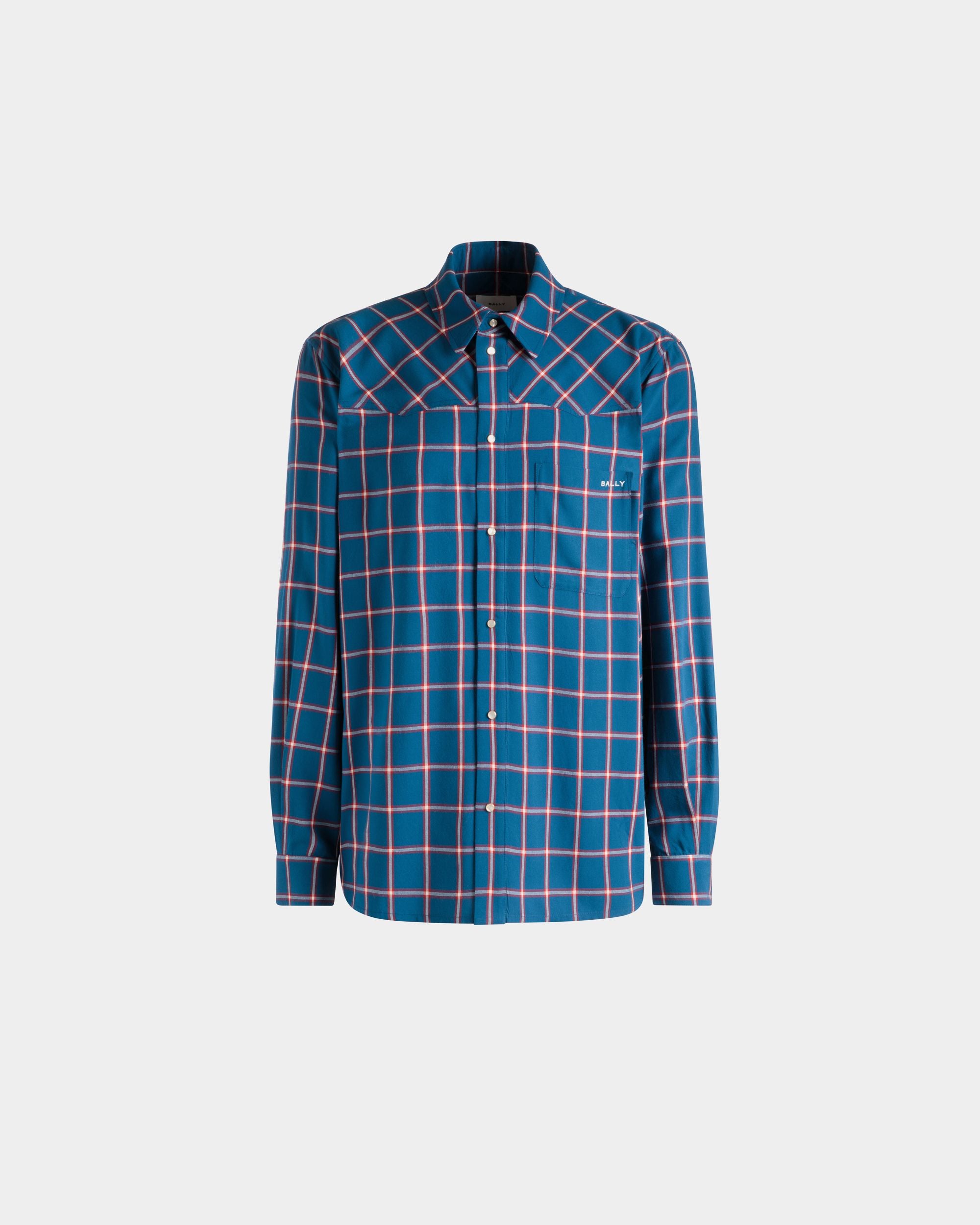 Shirt in Multicolor Viscose - Men's - Bally - 01